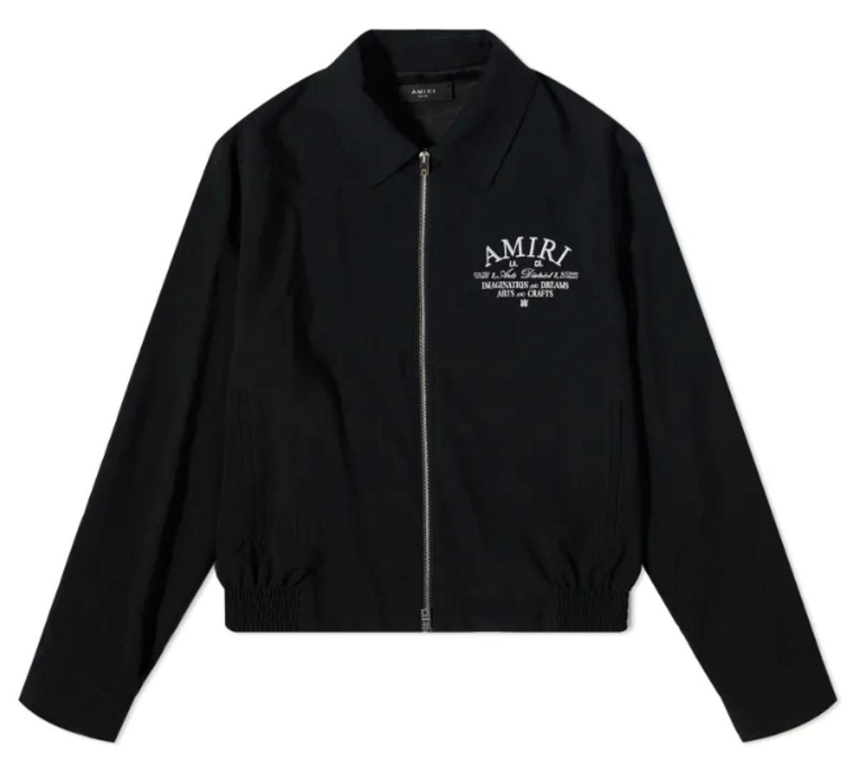 Amiri Black Arts District Zip Jacket