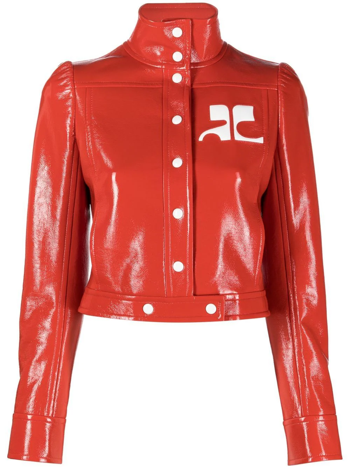 Courreges Vinyl Reedition Cropped Jacket