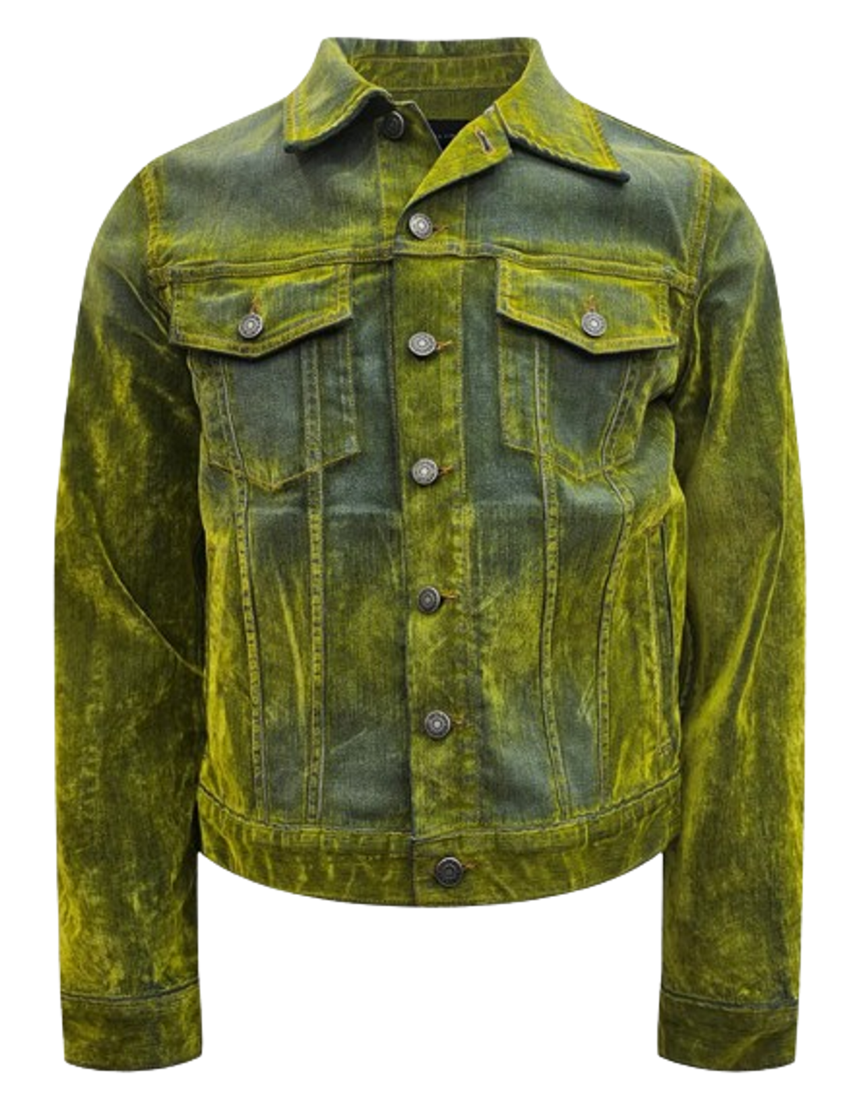 Cout De La Liberte Denim Trucker Suede Jacket