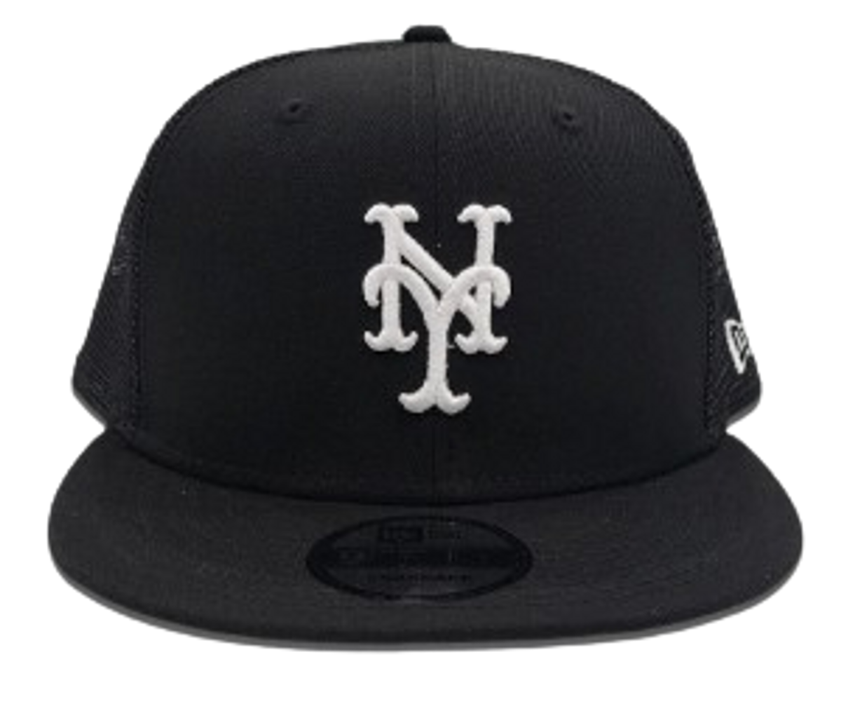 New Era × New York Mets Black Trucker Cap