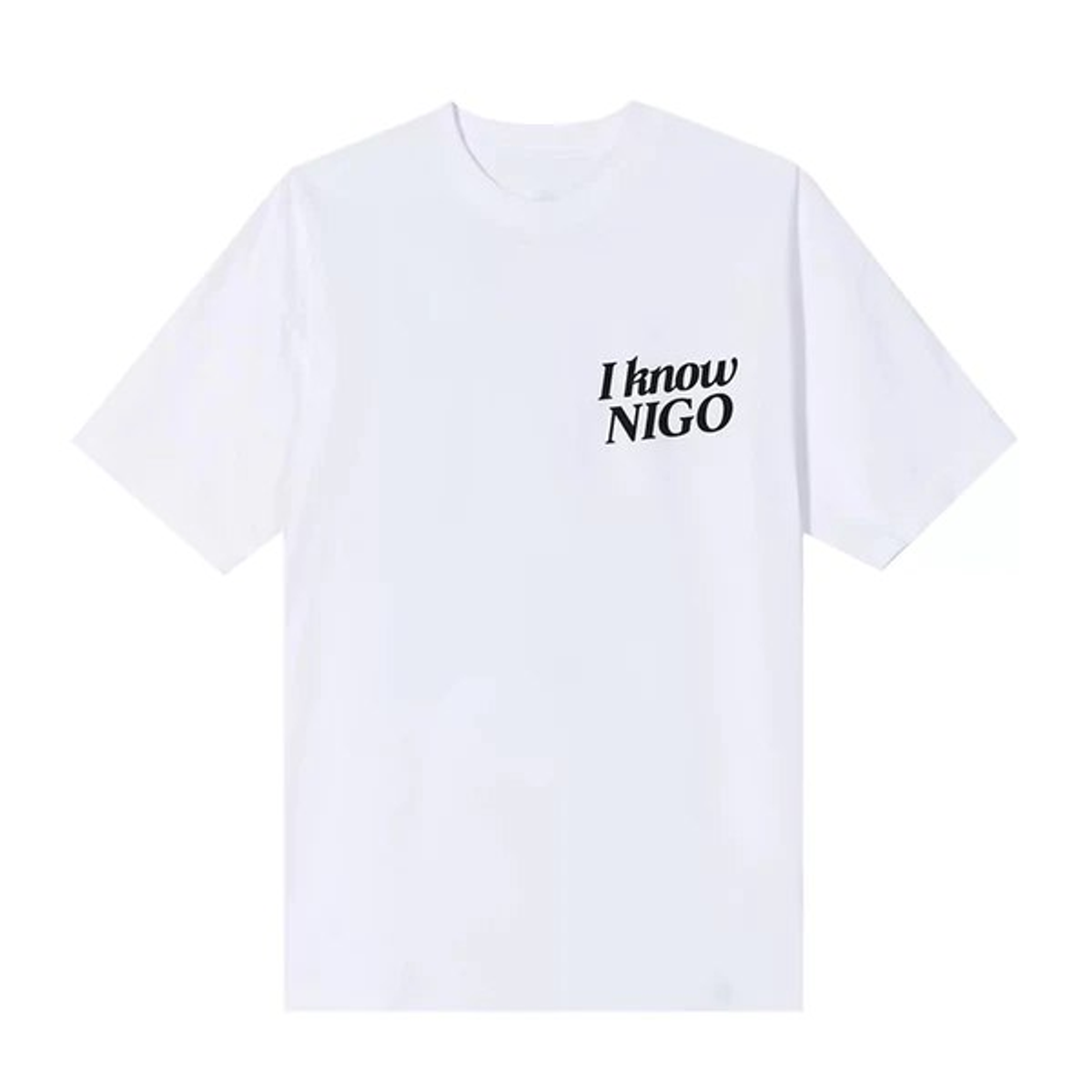 Human Made White I Know Nigo T-Shirt