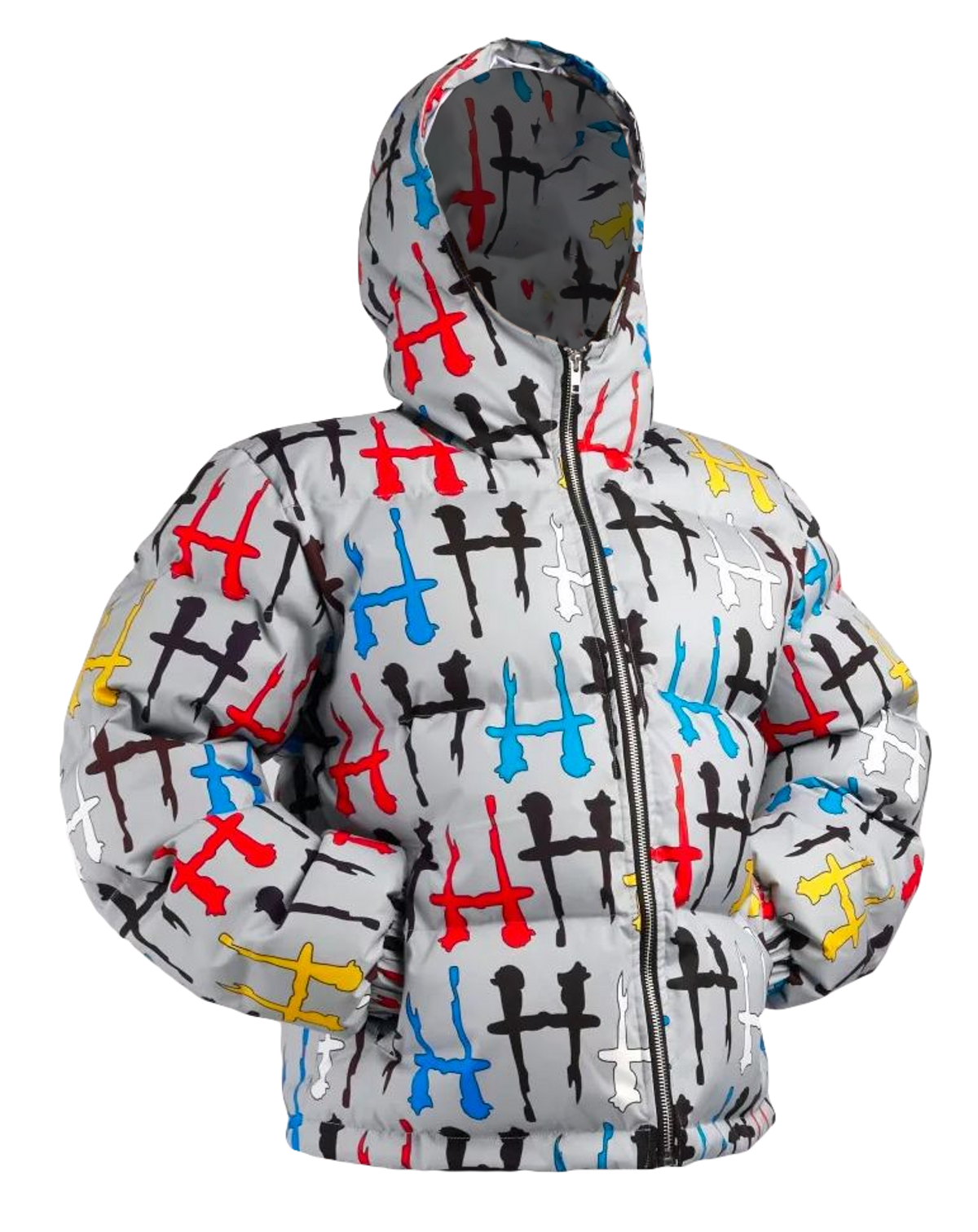Heem Adisa Icy Flames Puffer Jacket
