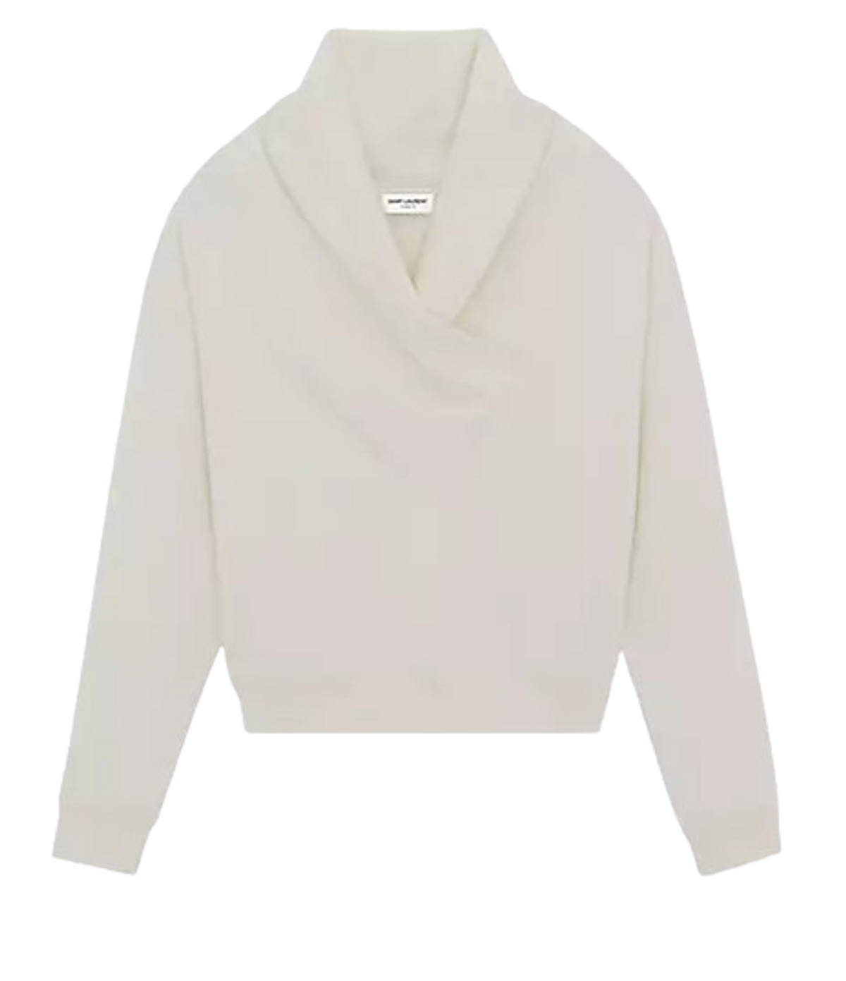Saint Laurent Shawl-Neck Sweatshirt
