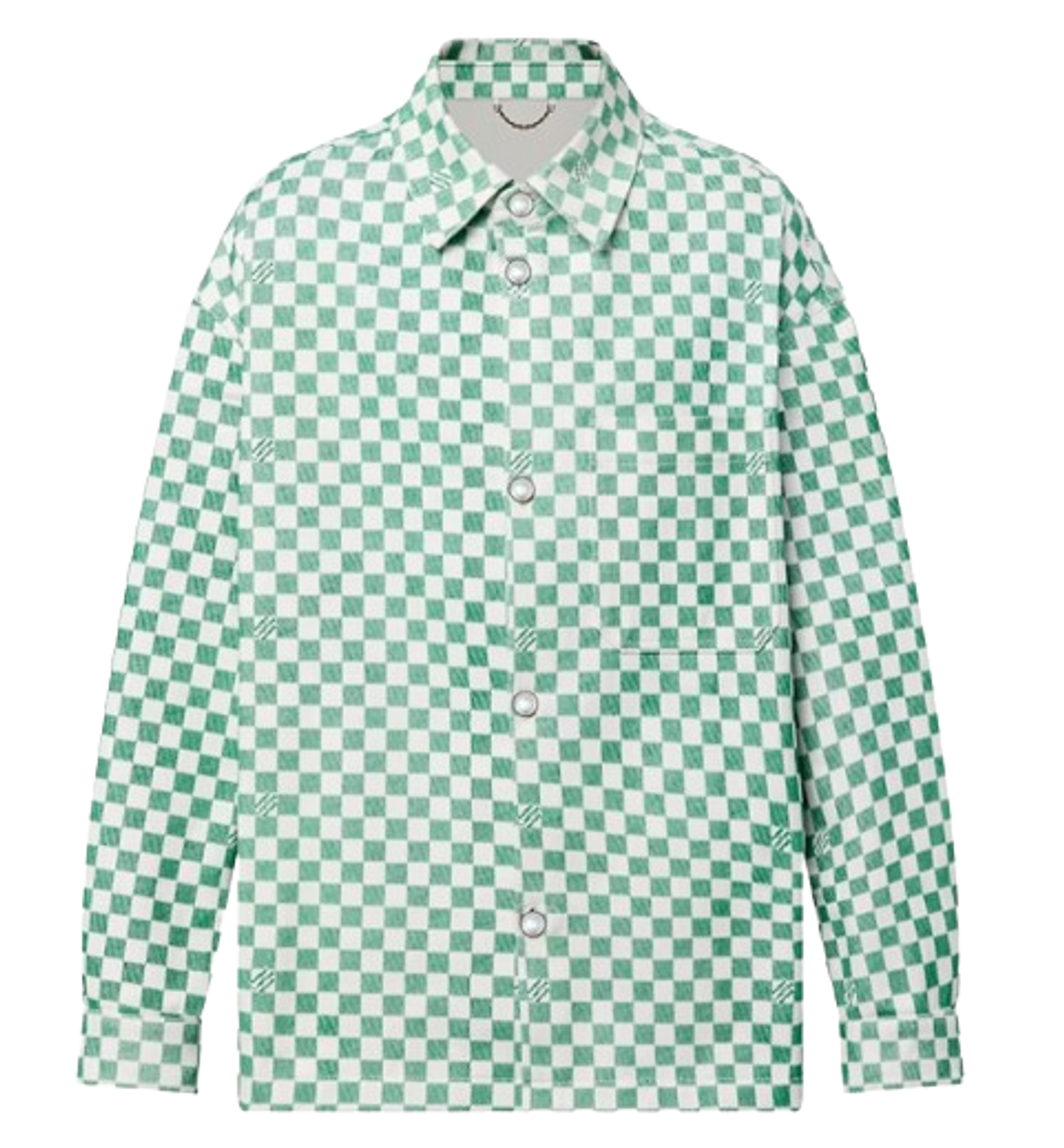 Louis Vuitton Light Damier Denim Overshirt