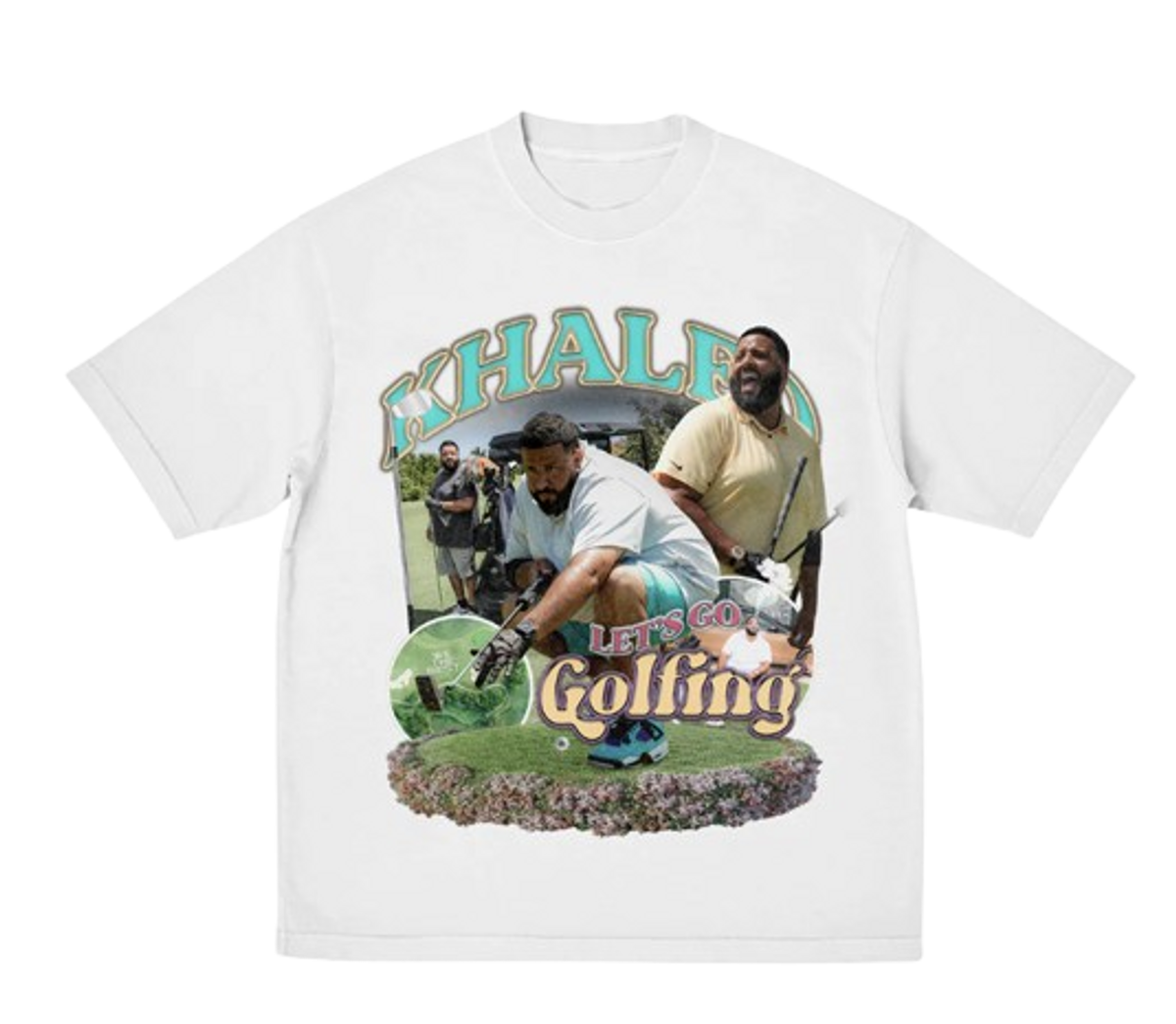 DJ Khaled Merch White Logo Tee