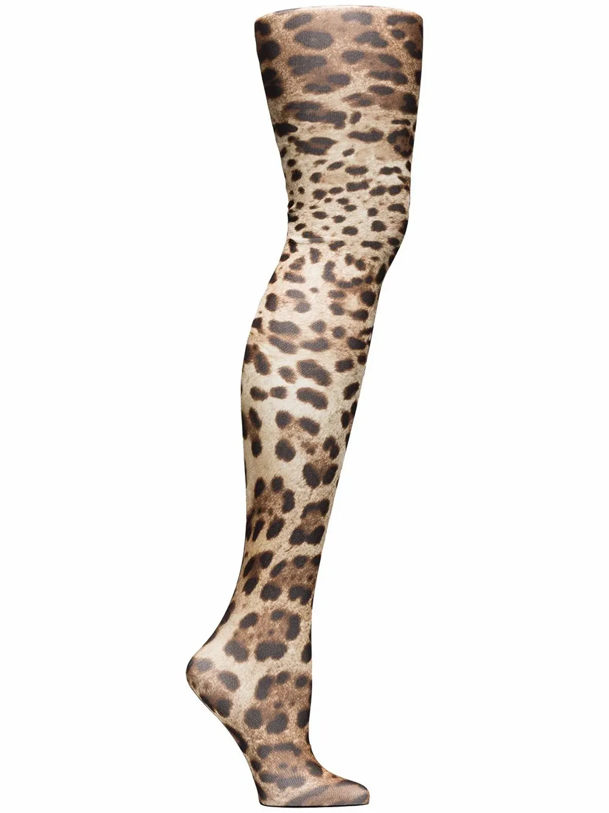 Dolce & Gabbana leopard-print tights