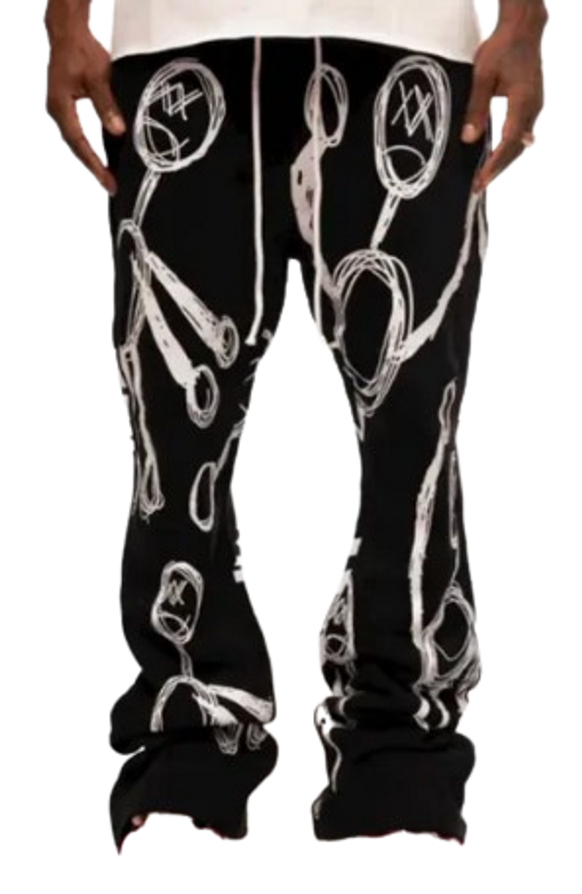 Don't Let Mom Find Out Black Lost Souls Sweatpants
