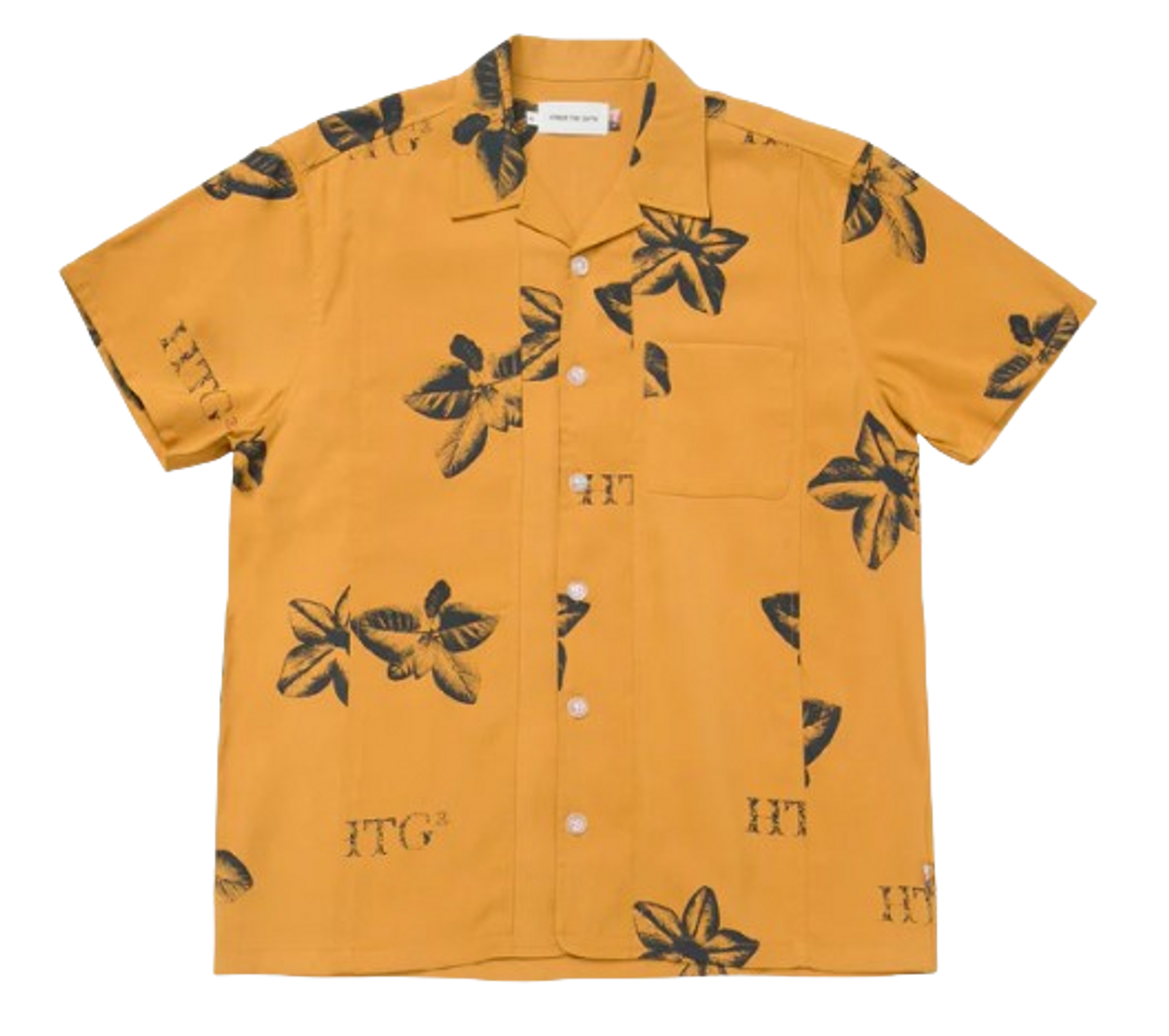 Honor The Gift Mustard Tobacco Woven Shirt