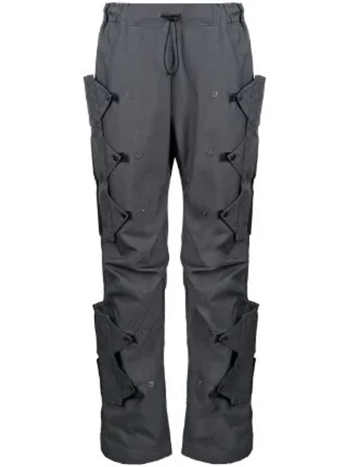 Olly Shinder Doppelcroc Press Stud Panel Trousers