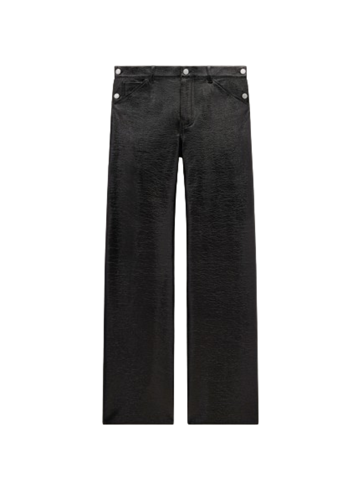 Courreges Sailor Vinyl Baggy Pants