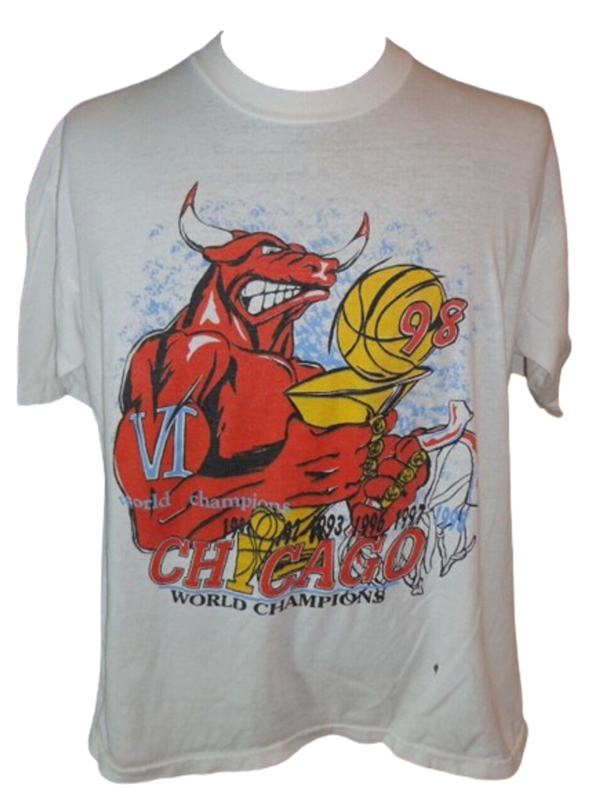 Vintage Chicago Bulls 1998 NBA Finals T-Shirt