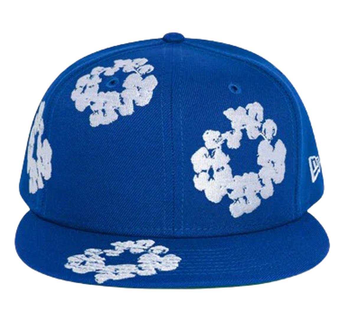 New Era × Denim Tears Cotton Wreath Royal Blue Cap