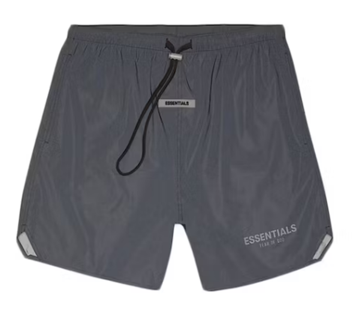 Fear of God Black Reflective Volley Shorts