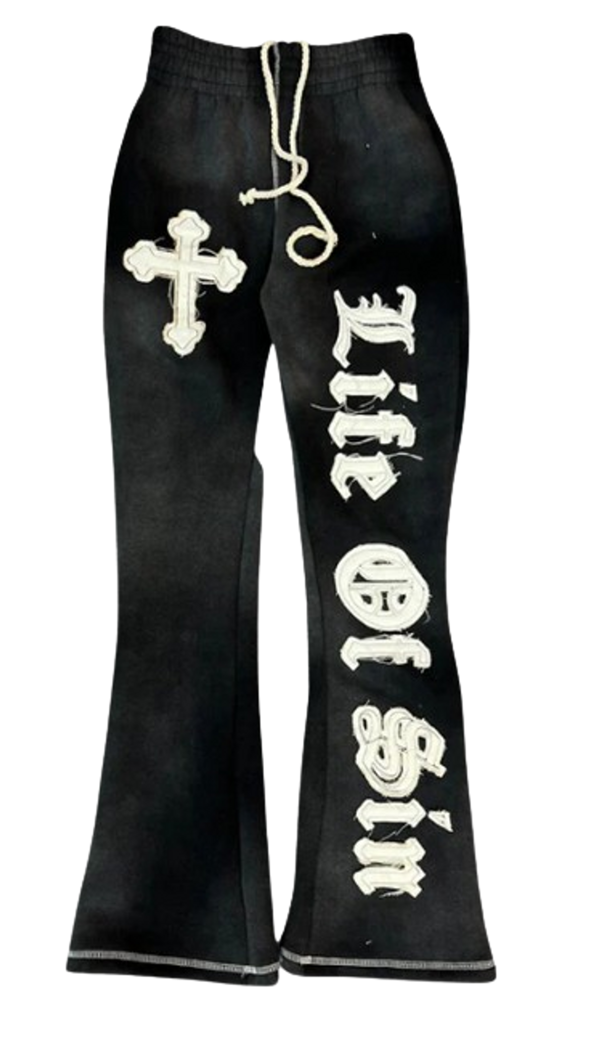 Life Of Sin Mafia Black Sweatpants