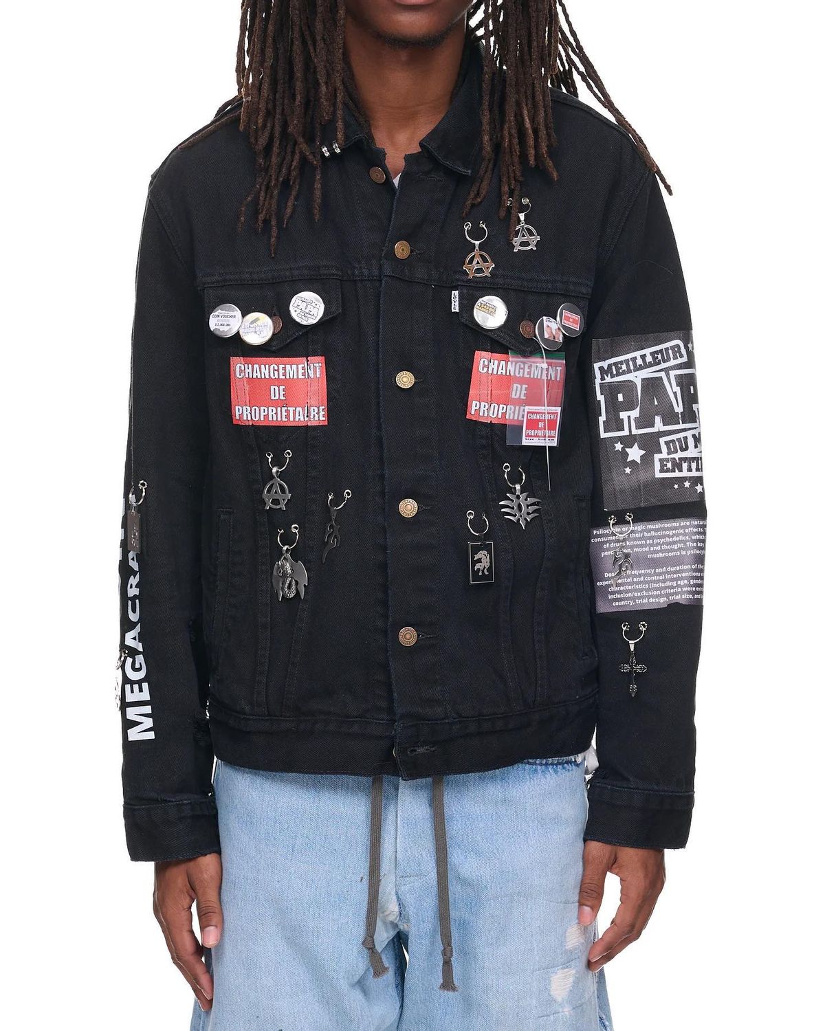 coucou bebe75018 Cash Hurricane Denim Jacket