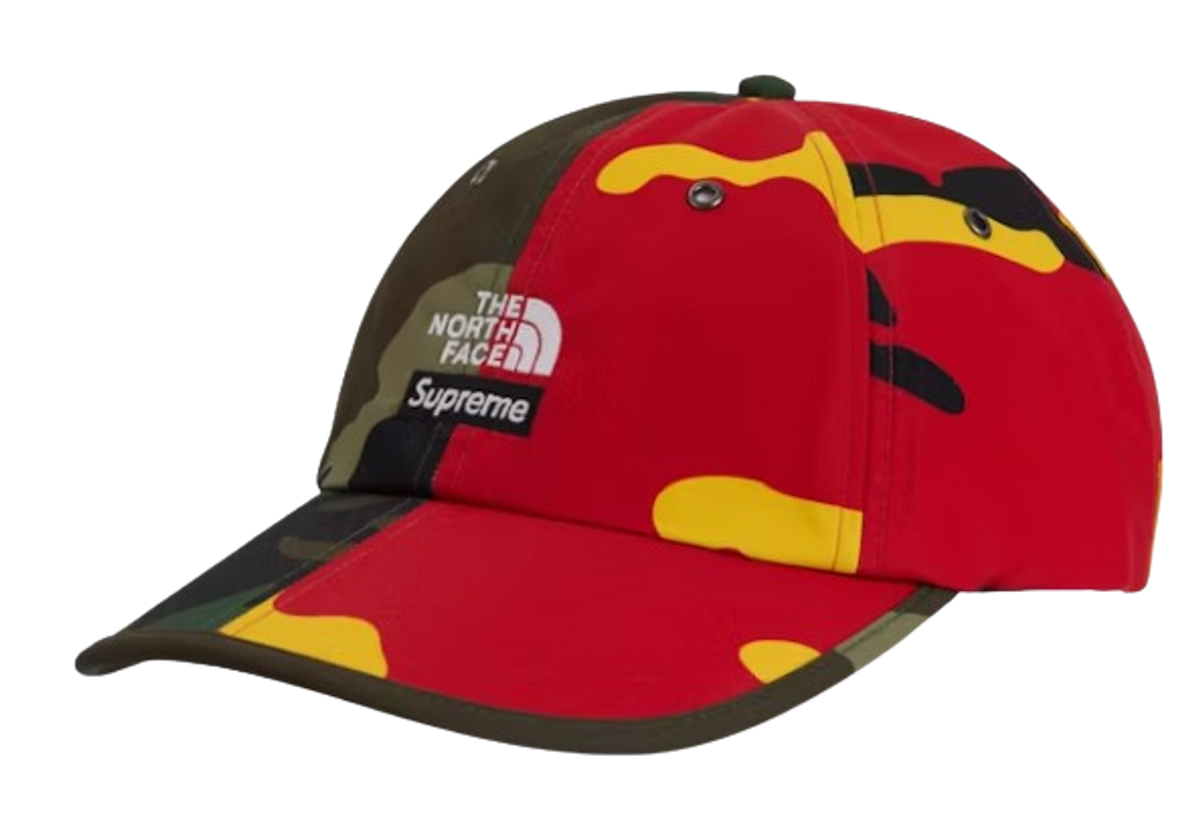 Supreme × The North Face Face Split 6-Panel Camo Cap