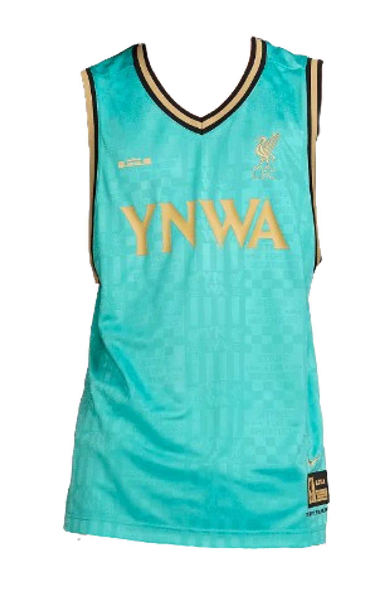 Nike × LeBron James Merch × Liverpool FC Dri-FIT DNA Basketball Jersey