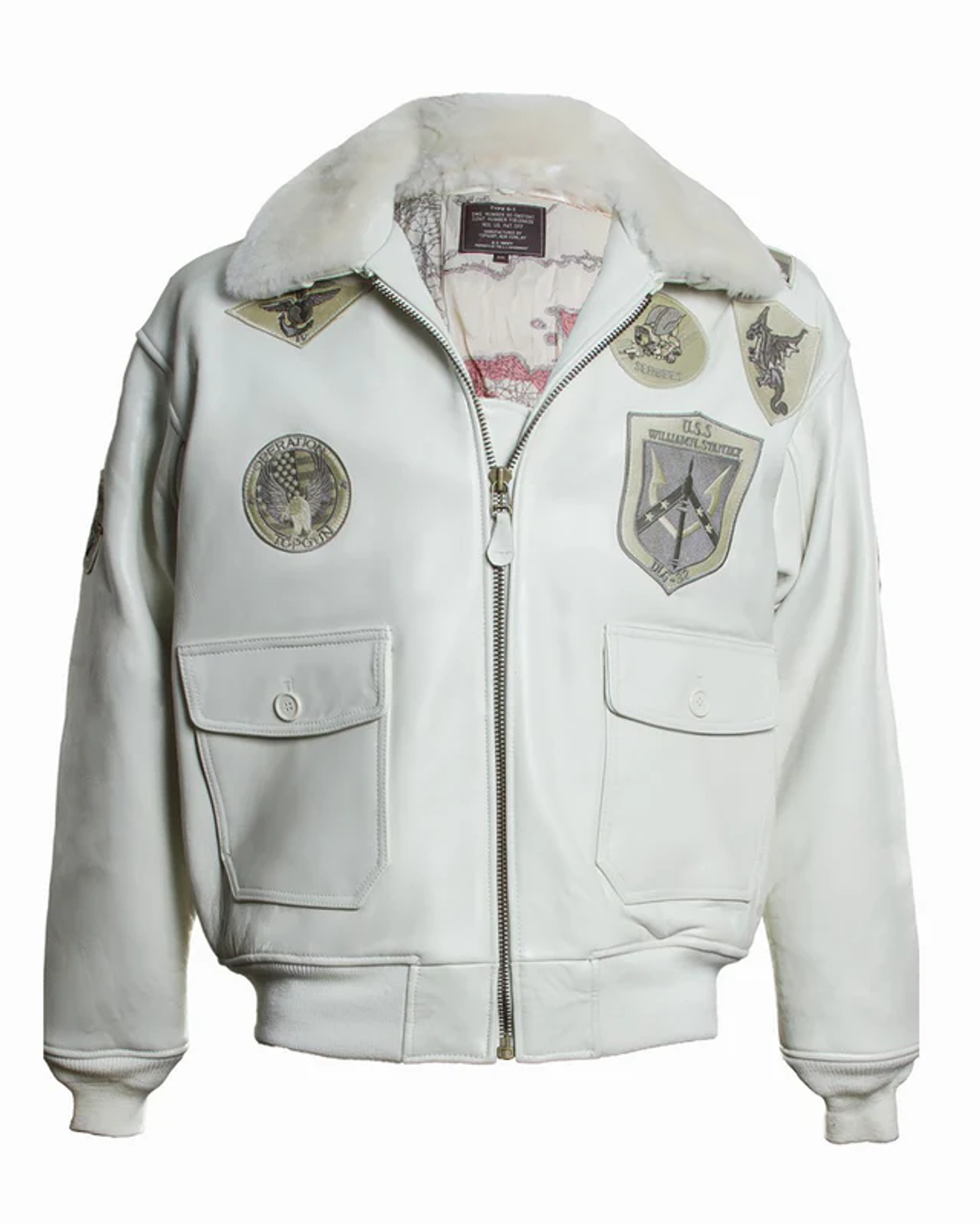 Top Gun White Signature Series Jacket