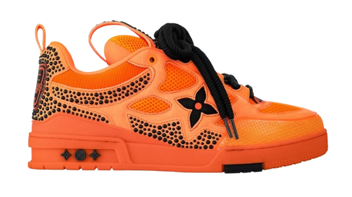 Louis Vuitton Orange LV Skate Sneakers