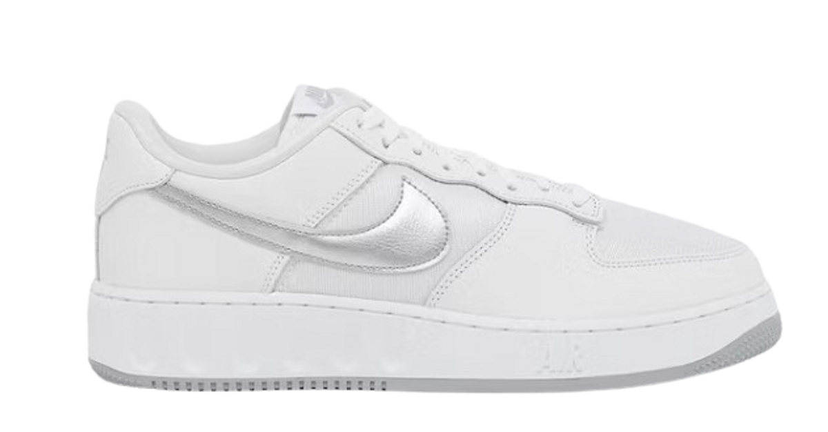 Nike Air Force 1 Low Unity White Silver Sneakers