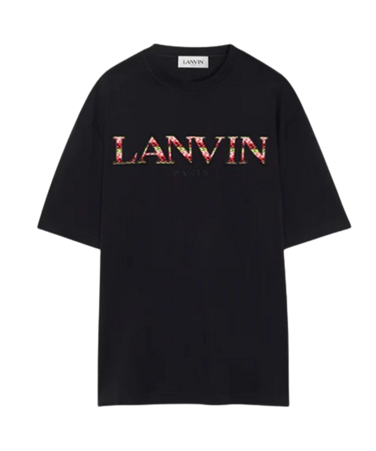 Lanvin Classic Curb Embroidered T-Shirt