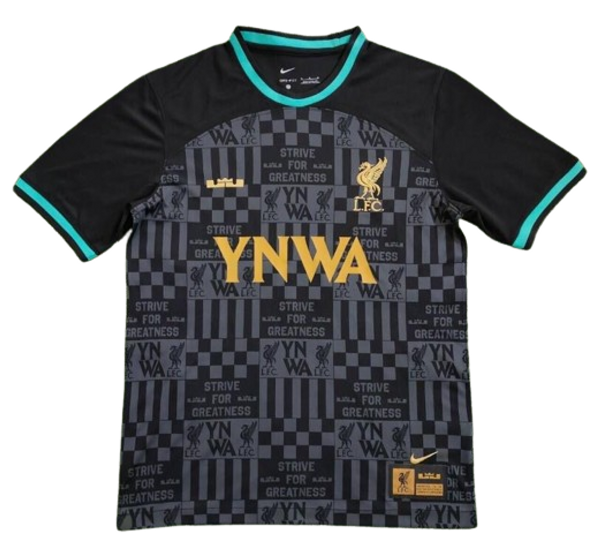 Nike × LeBron James Merch × Liverpool FC Dri-FIT Replica Soccer Jersey