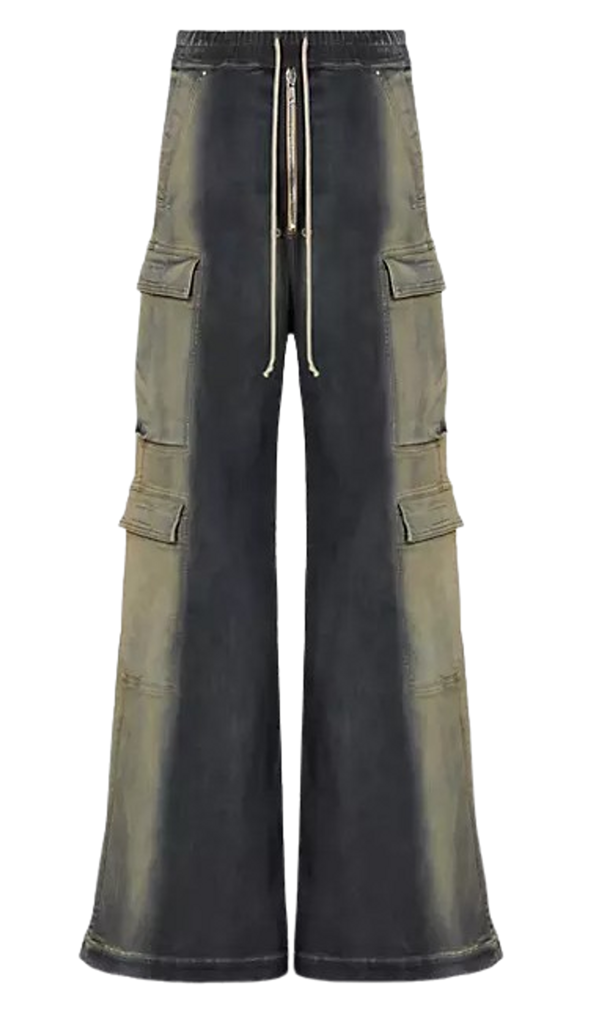 Rick Owens Double Cargo Jumbo Denim Pants