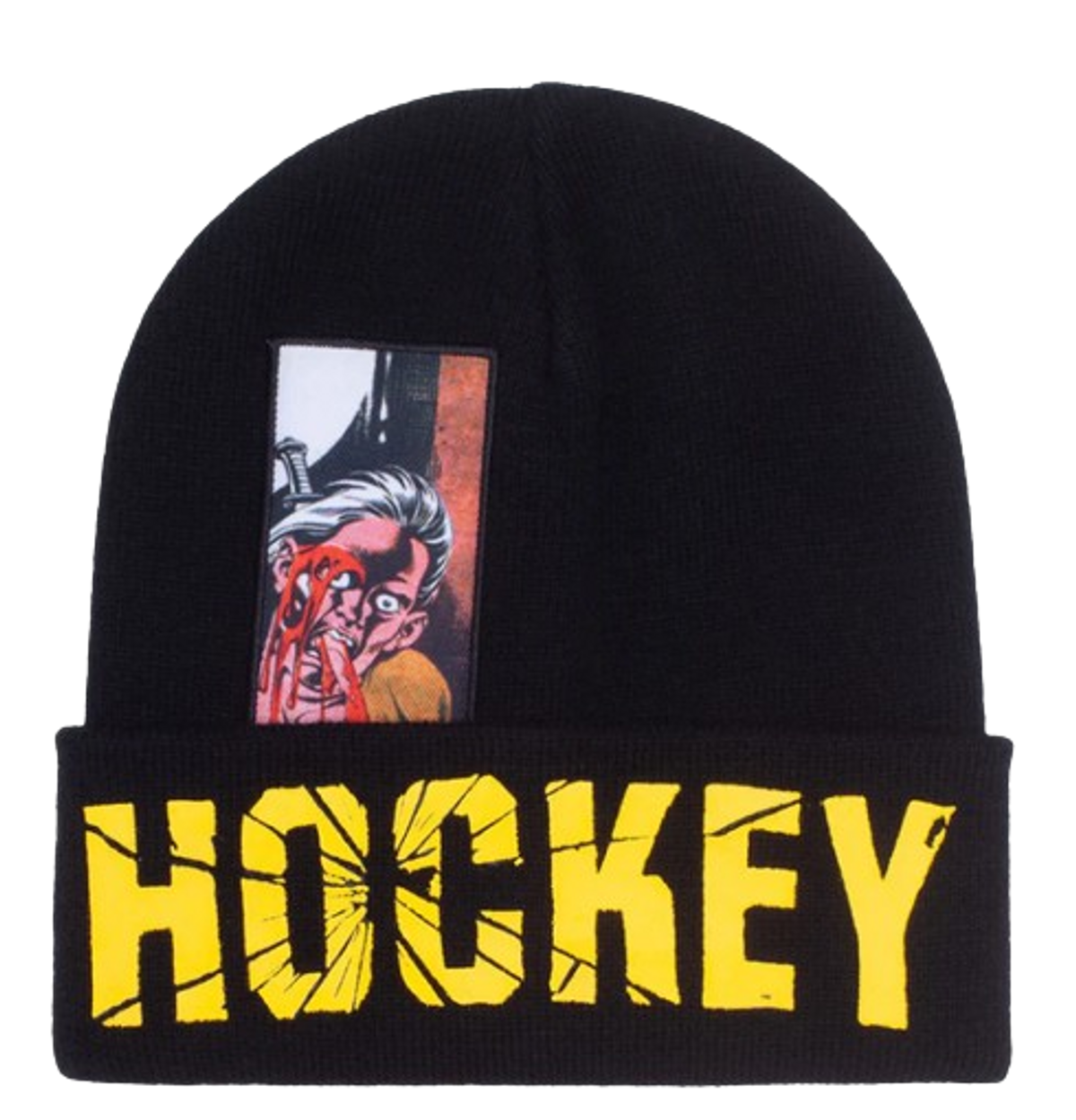 【HOCKEY】DROWNING BEANIE BLACK HOCKEY DROWNING BEANIE /BLACK (ホッキー ビーニー/ニット