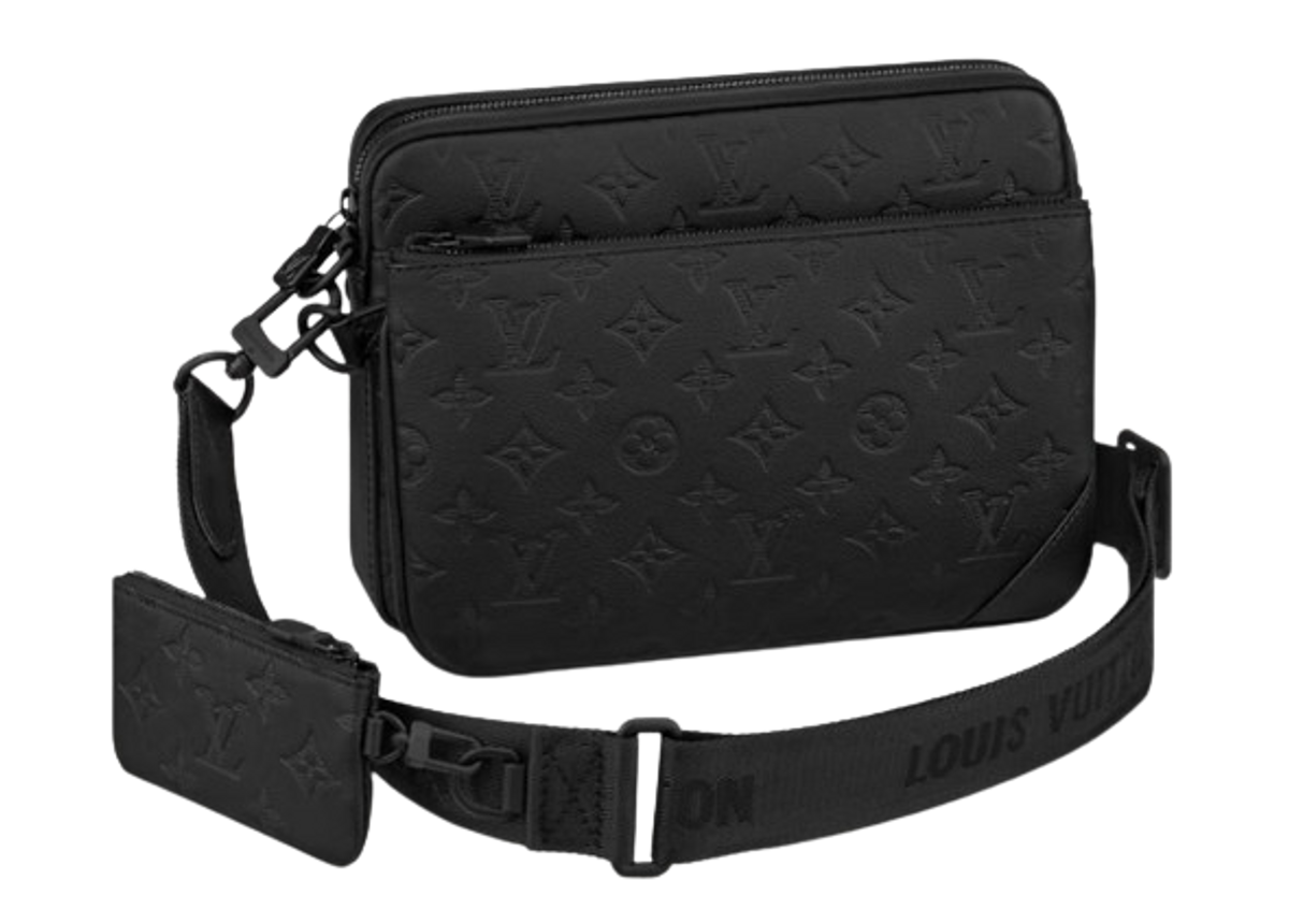Louis Vuitton Black Trio Messenger Bag