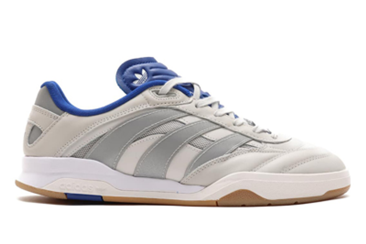 Adidas Grey Silver Metallic Royal Predator Mundial Sneakers