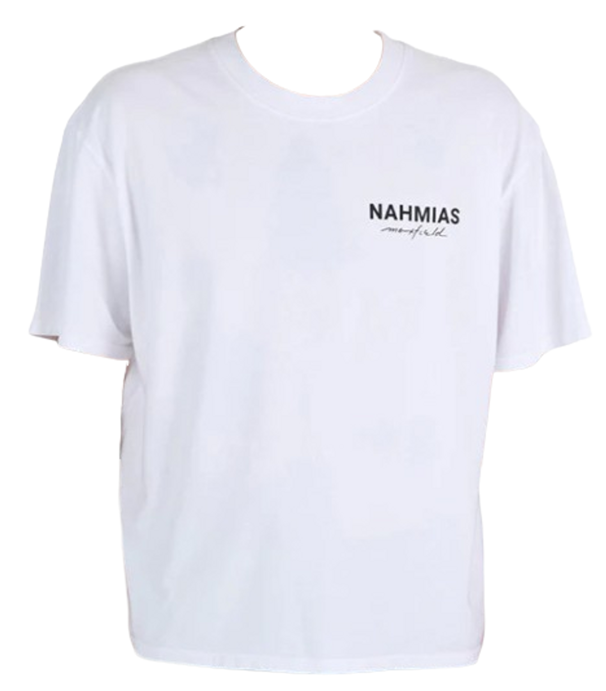 Nahmias × Maxfield Los Angeles White Boxy T-Shirt