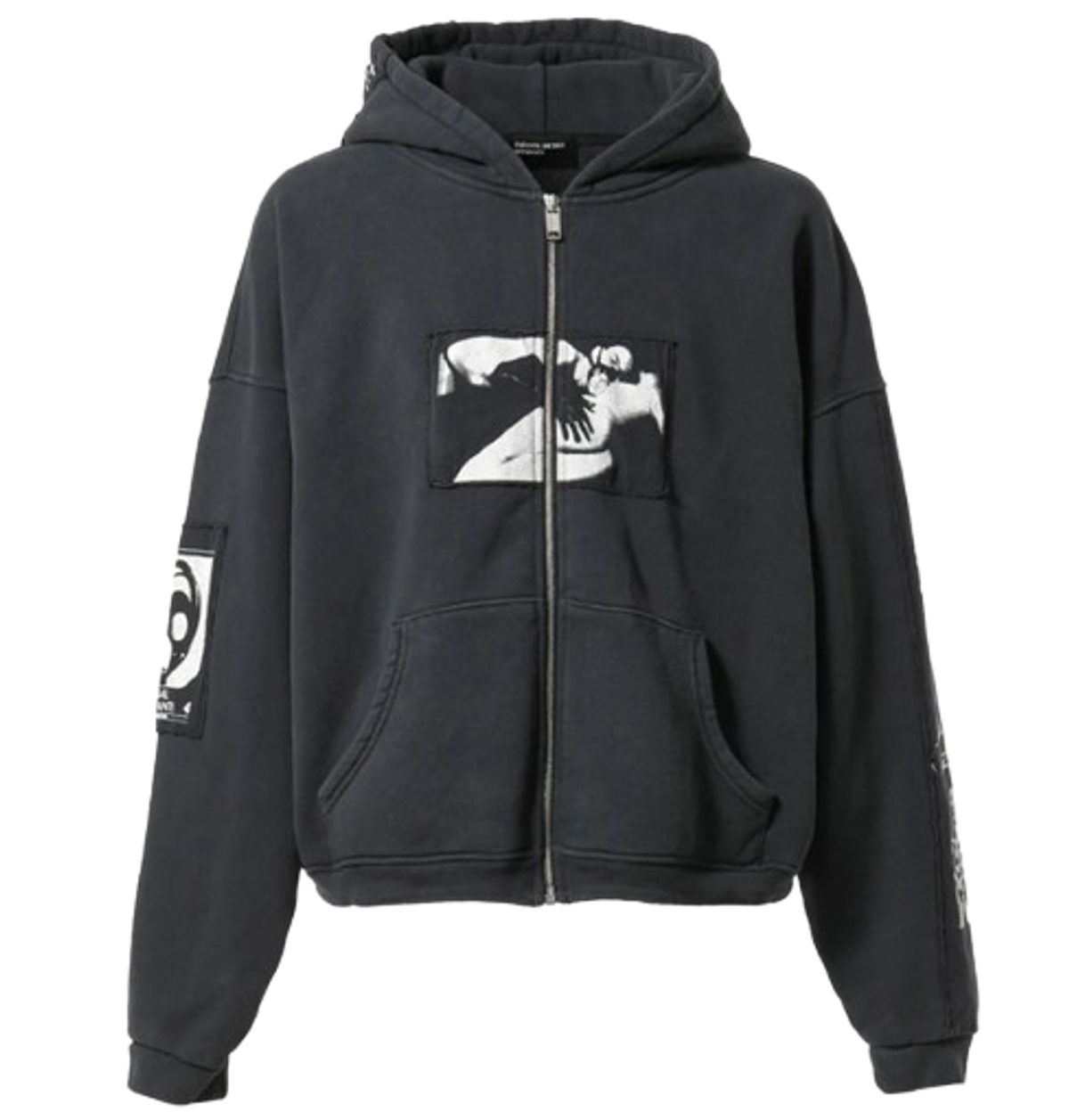 Enfants Riches Deprimes Gas Mask Assemblage Zip Hoodie | WHAT'S ON