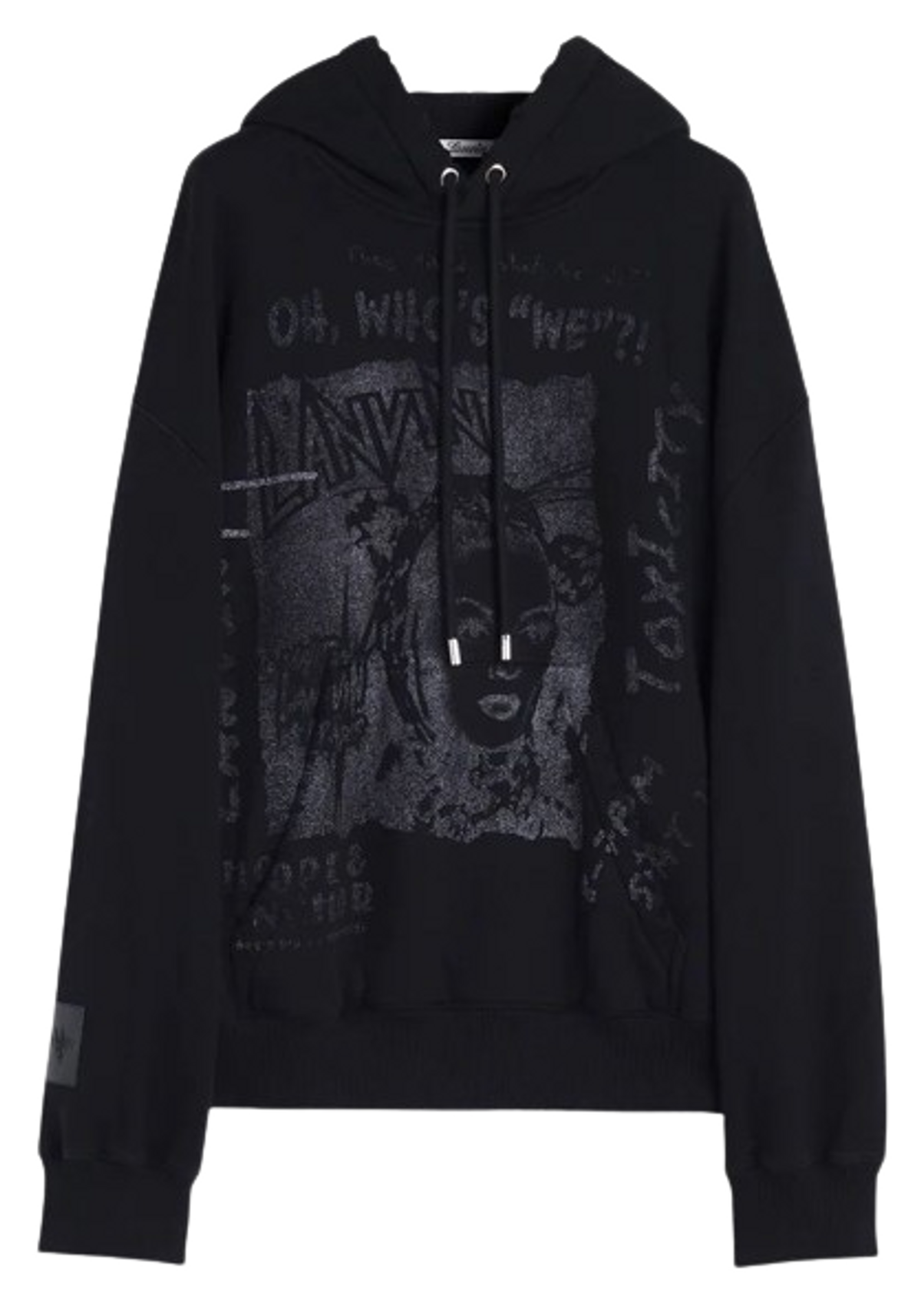 Lanvin × Future Merch Loose-Fit Printed Hoodie