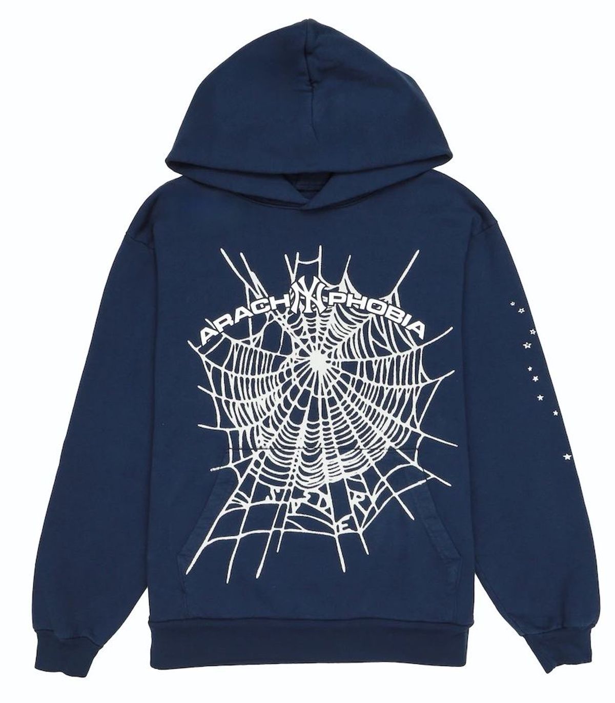 Spider Worldwide Arach Ny Phobia Navy Hoodie