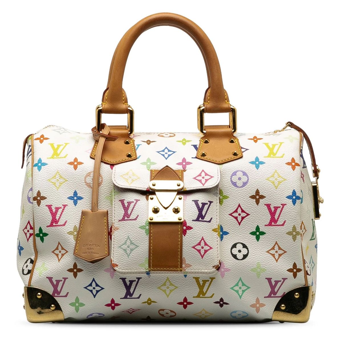 Louis Vuitton × Takashi Murakami 2004 Speedy 30 Handbag