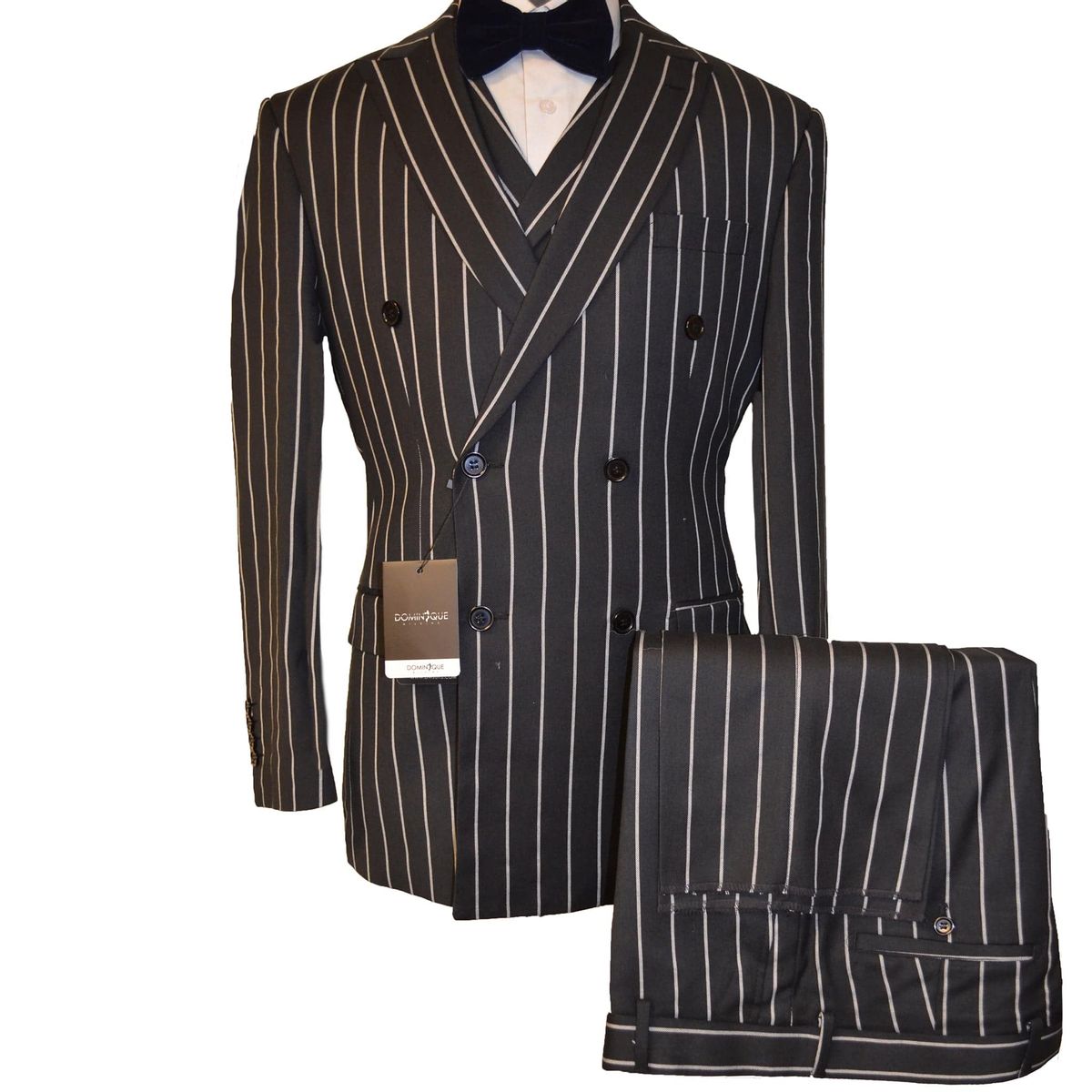 Dominique Wilkins Striped Suit