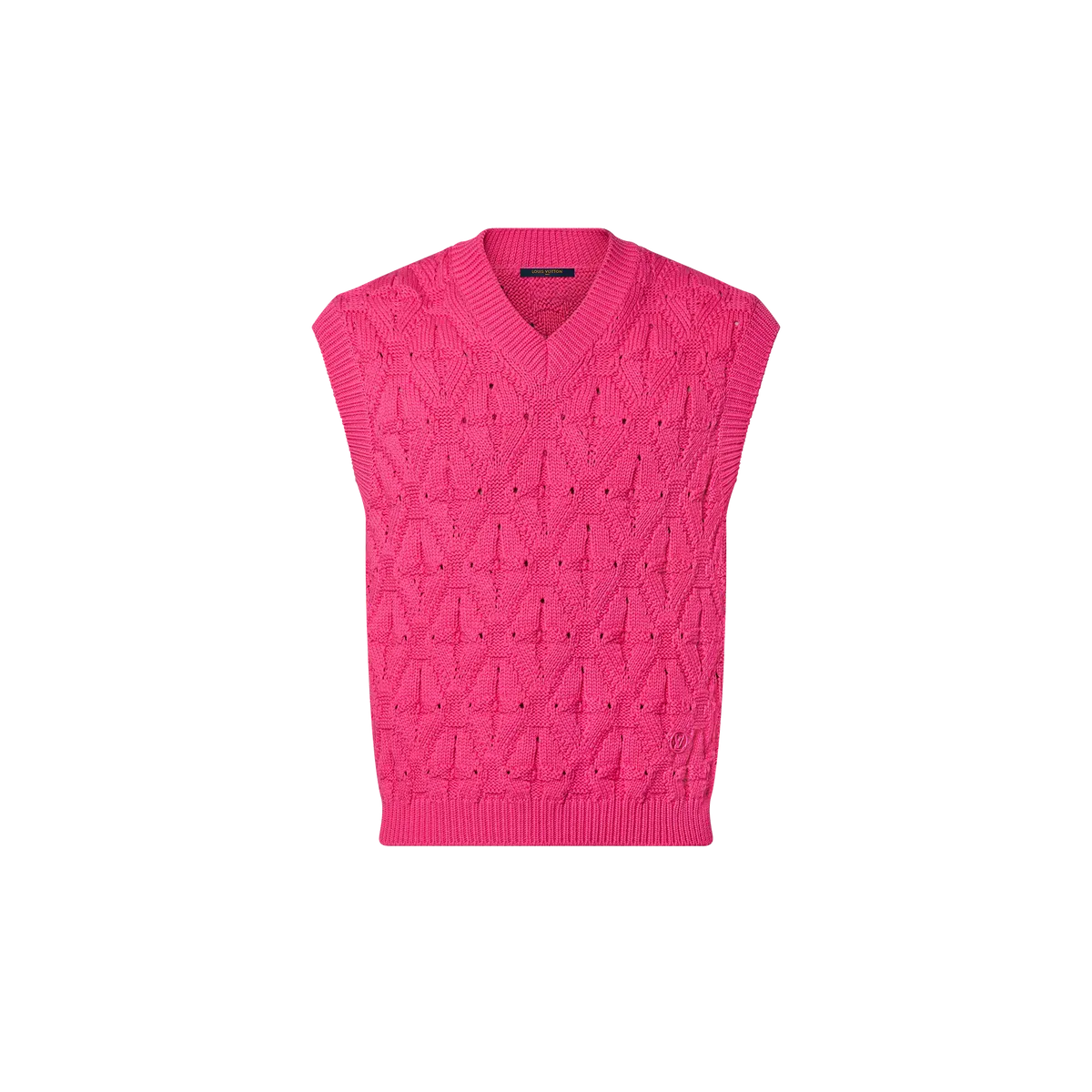 Louis Vuitton Monogram Flower Cotton Knit Vest
