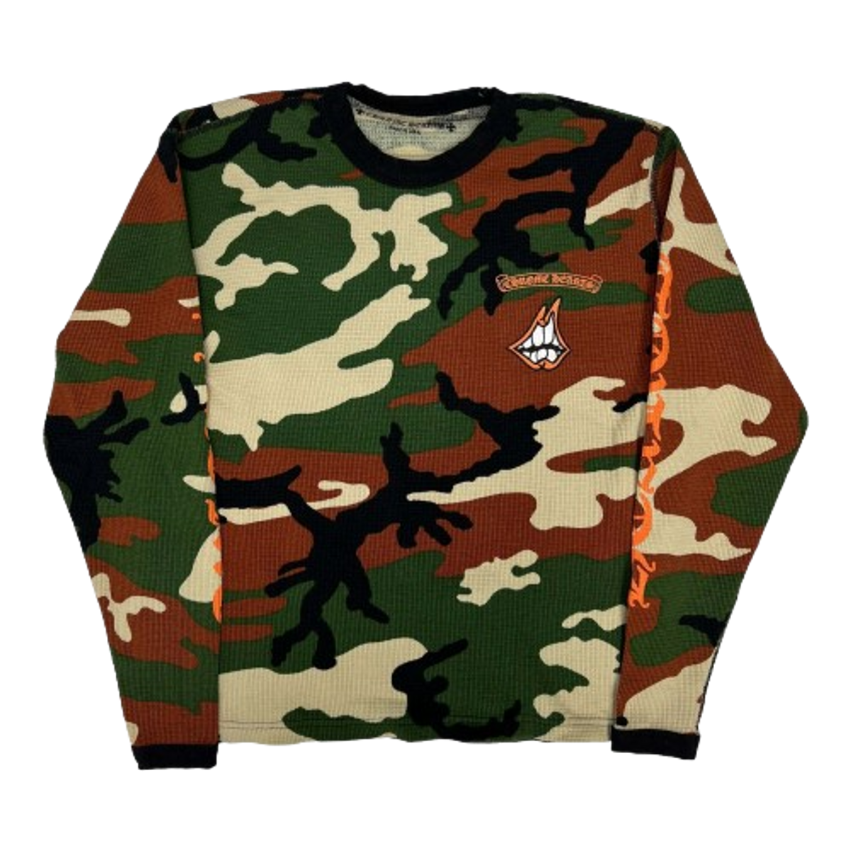 Chrome Hearts × Matty Boy Pocket Caution Thermal Long Sleeve