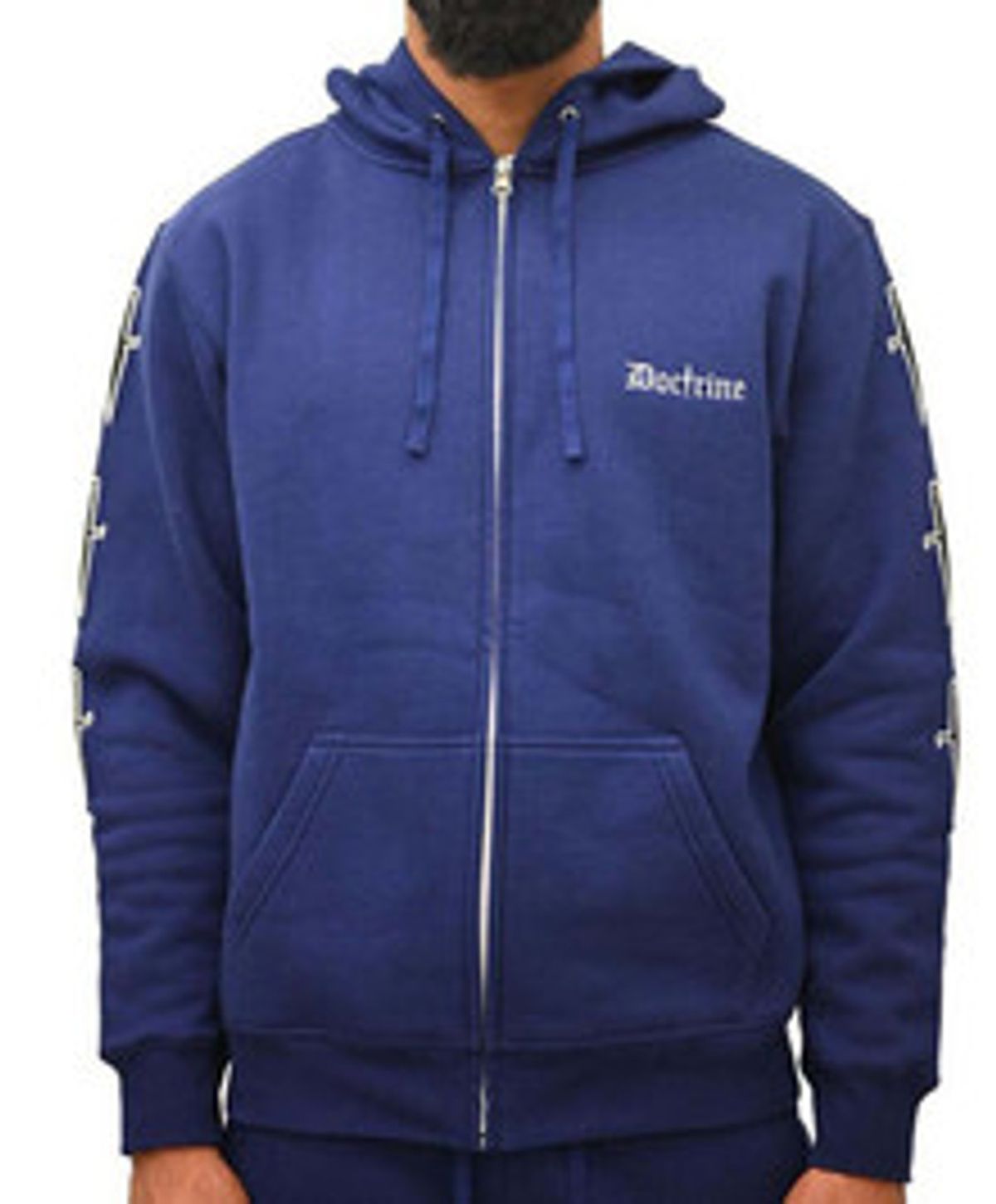 Doctrine Denim Navy Dagger Hoodie