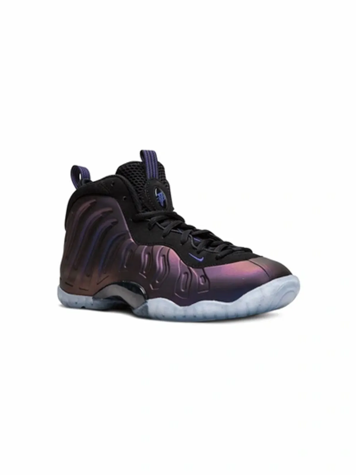 Nike Teen Little Posite One High-top Sneakers In Black