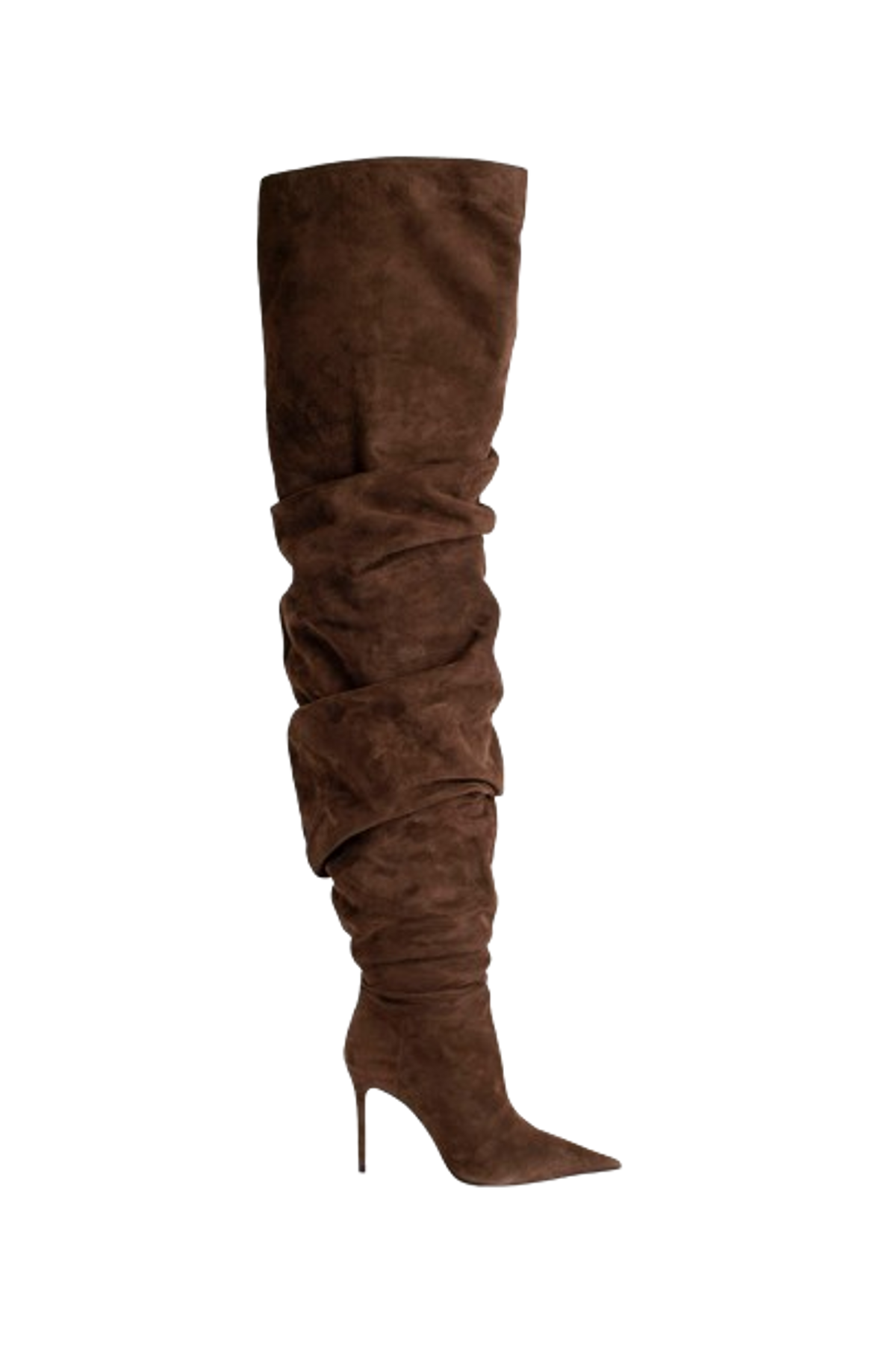 Amina Muaddi Brown Leopard Middle Boots main image 0