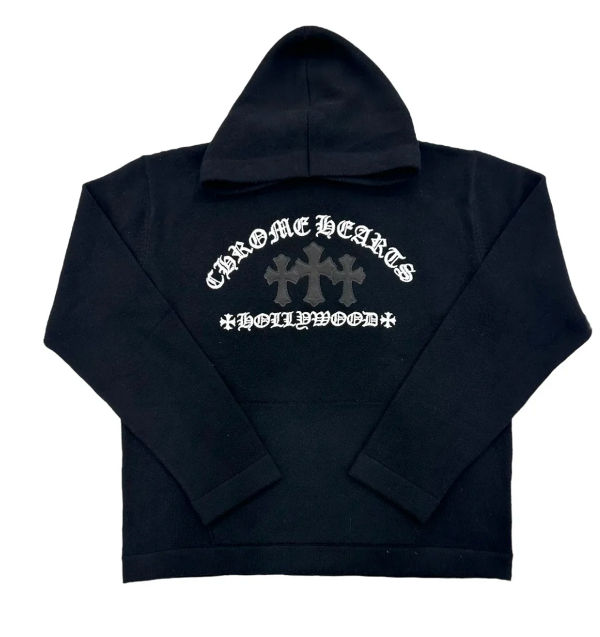 Chrome Hearts Triple Cross Cashmere Hoodie