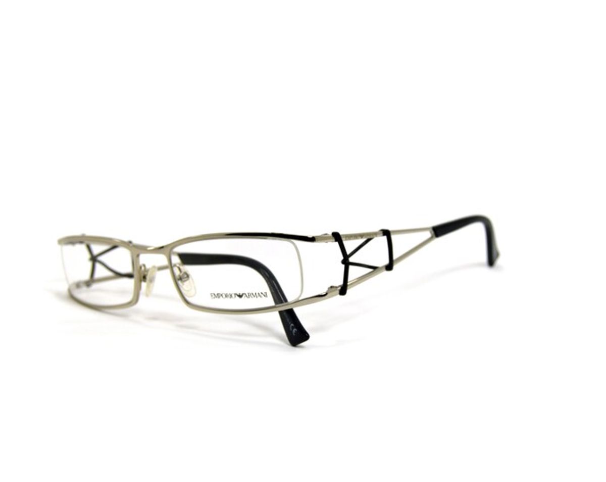 Emporio Armani Vintage 9417 NOS Half Rimless Nylon Eyeglasses