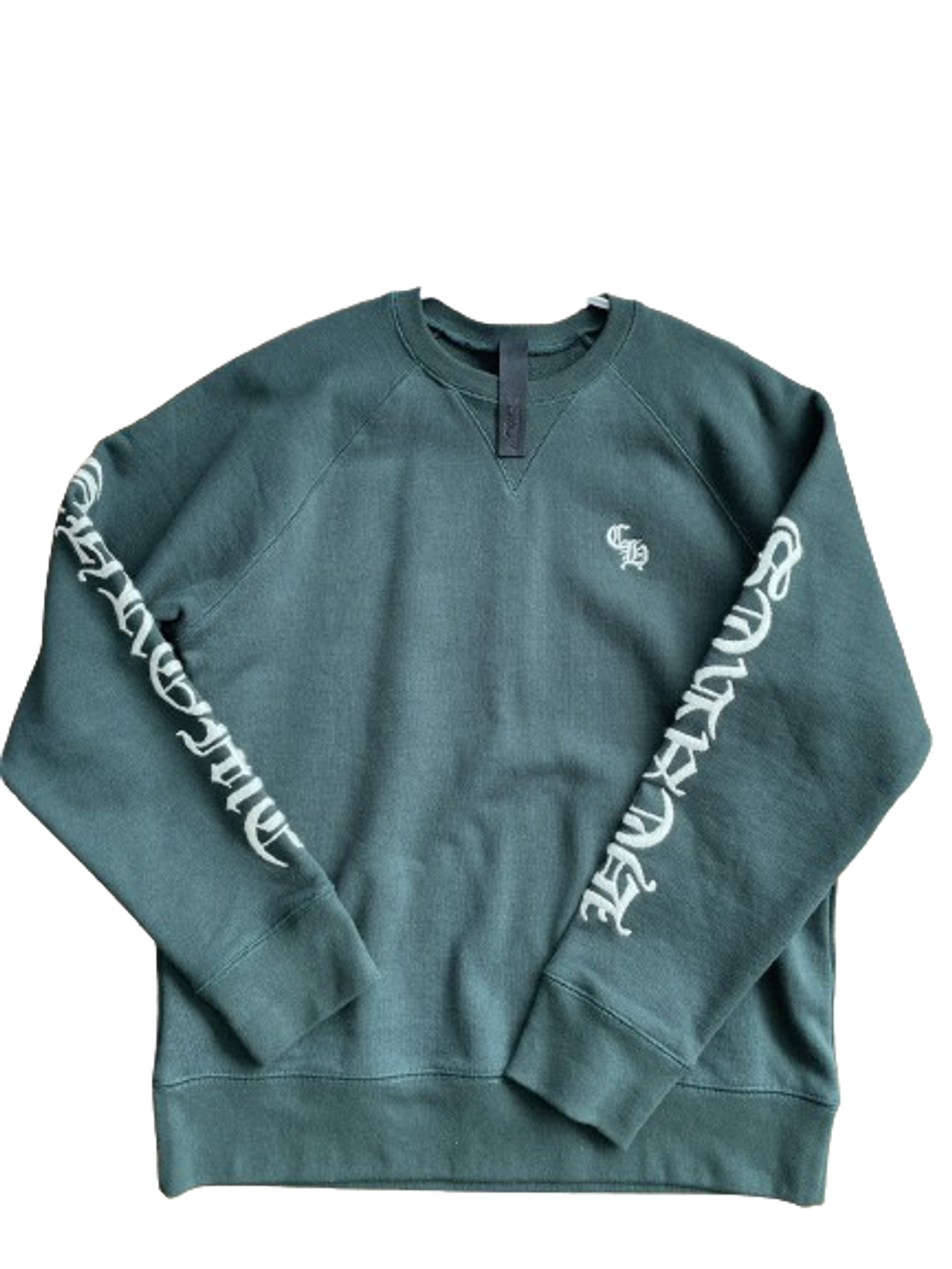 Chrome Hearts Embroidered Green CH Logo Sweatshirt | WHAT’S ON THE STAR?