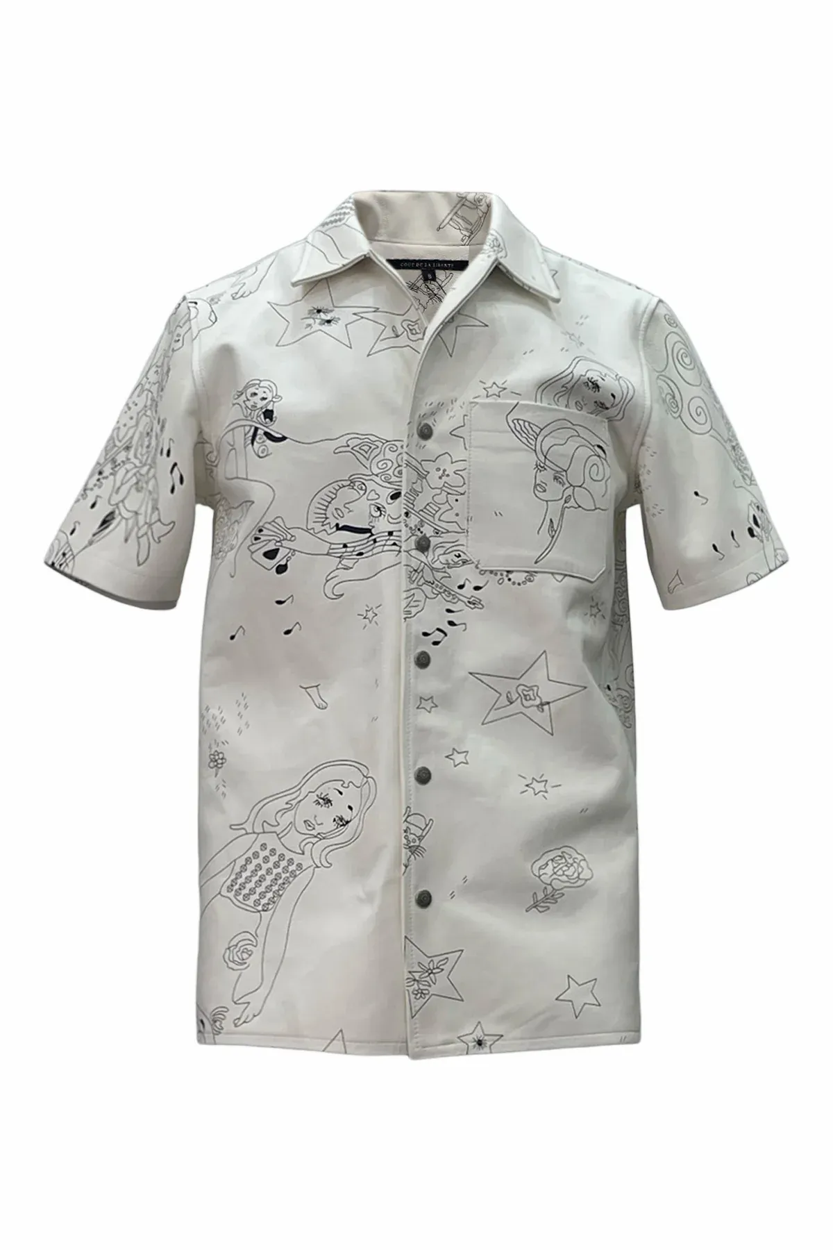 Cout De La Liberte Robbie Princess Leather Shirt