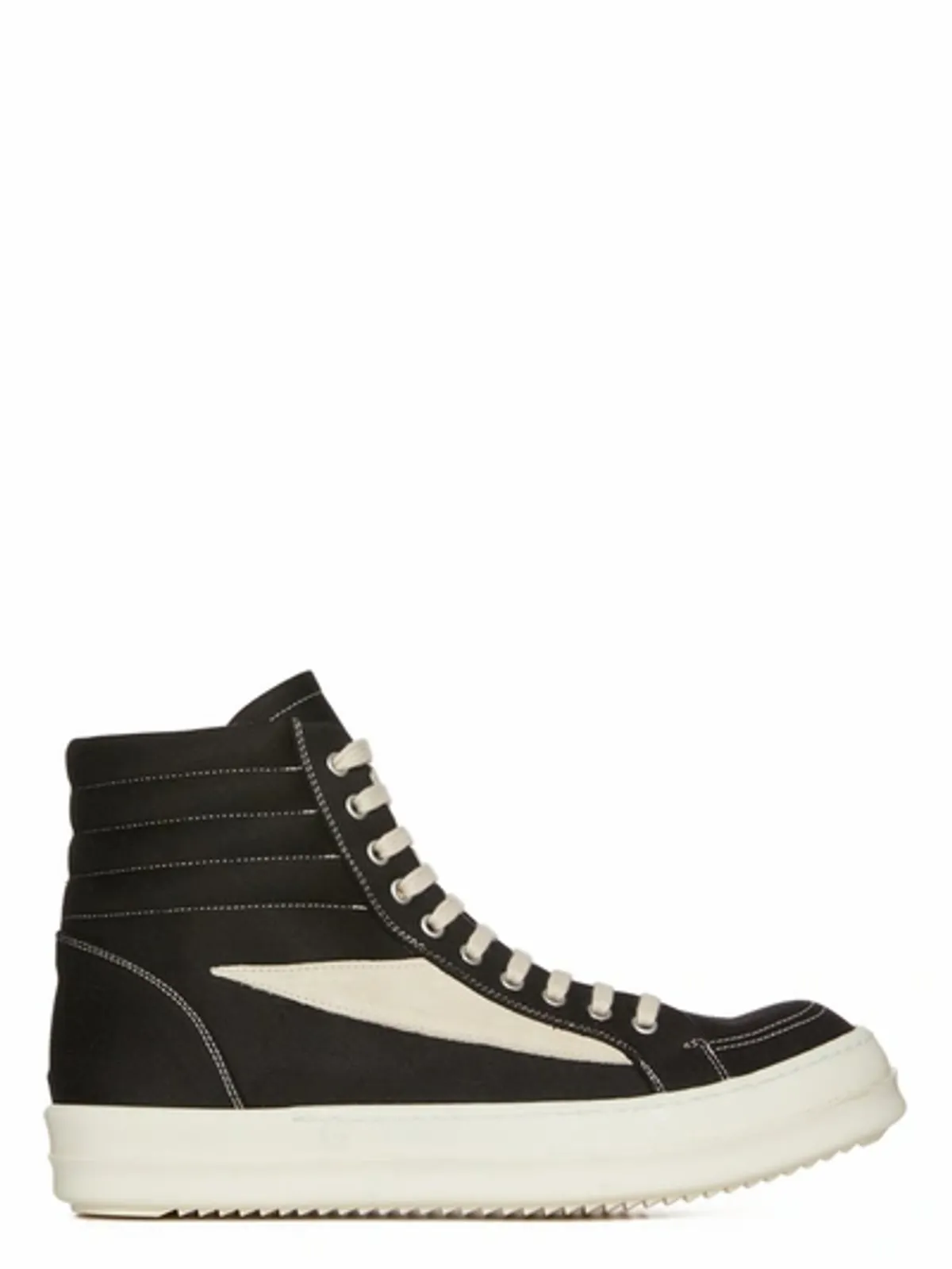 Rick Owens High Top Lace In Black