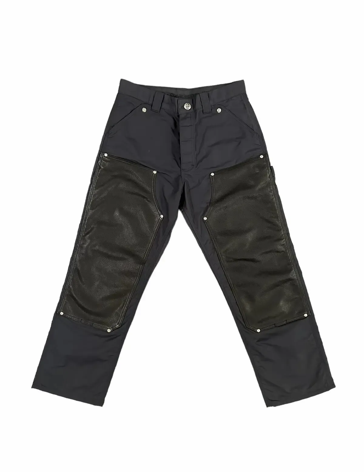 Chrome Hearts Cross Patch Carpenter Pants