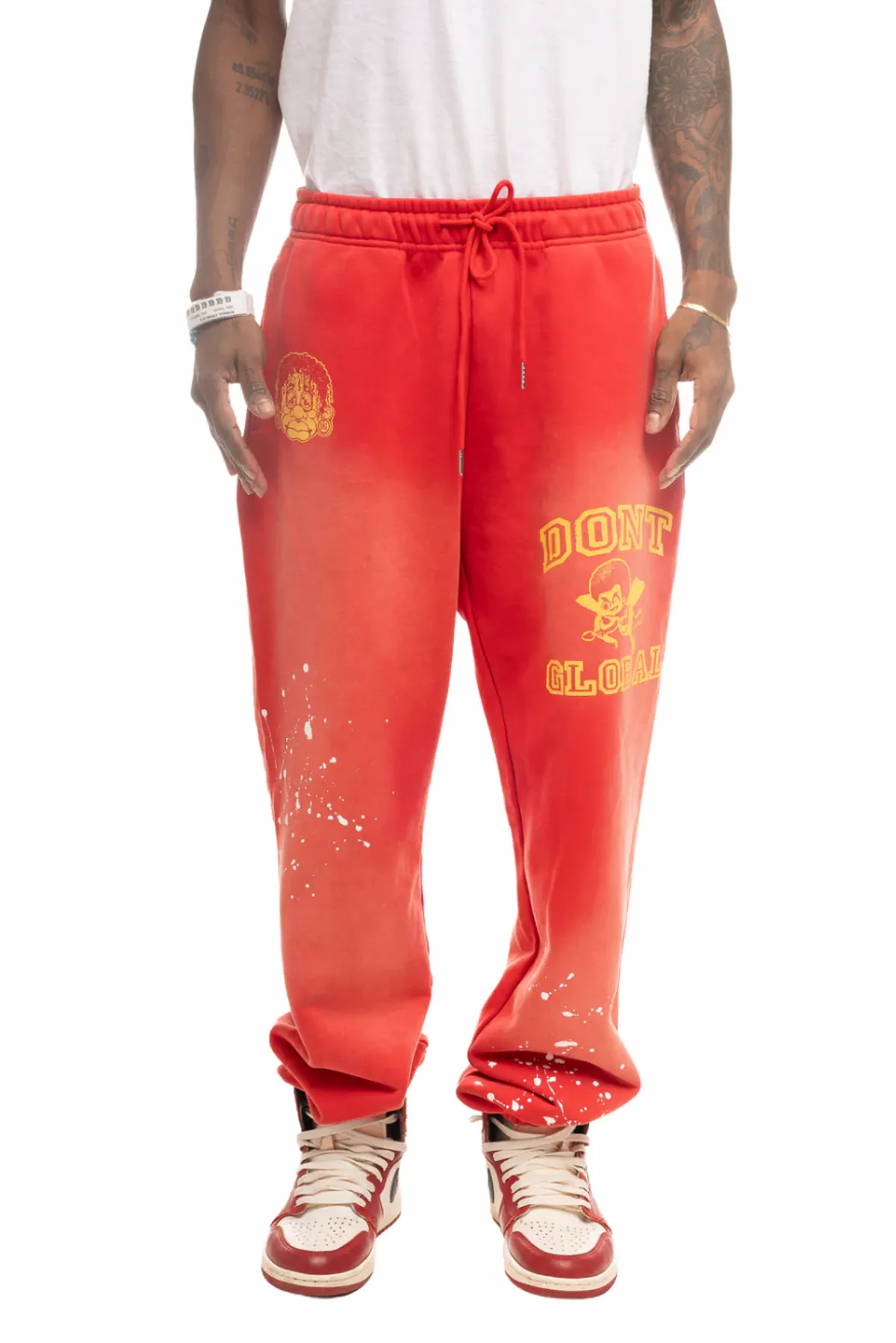 Don't Let Mom Find Out Dont Global Joggers Red