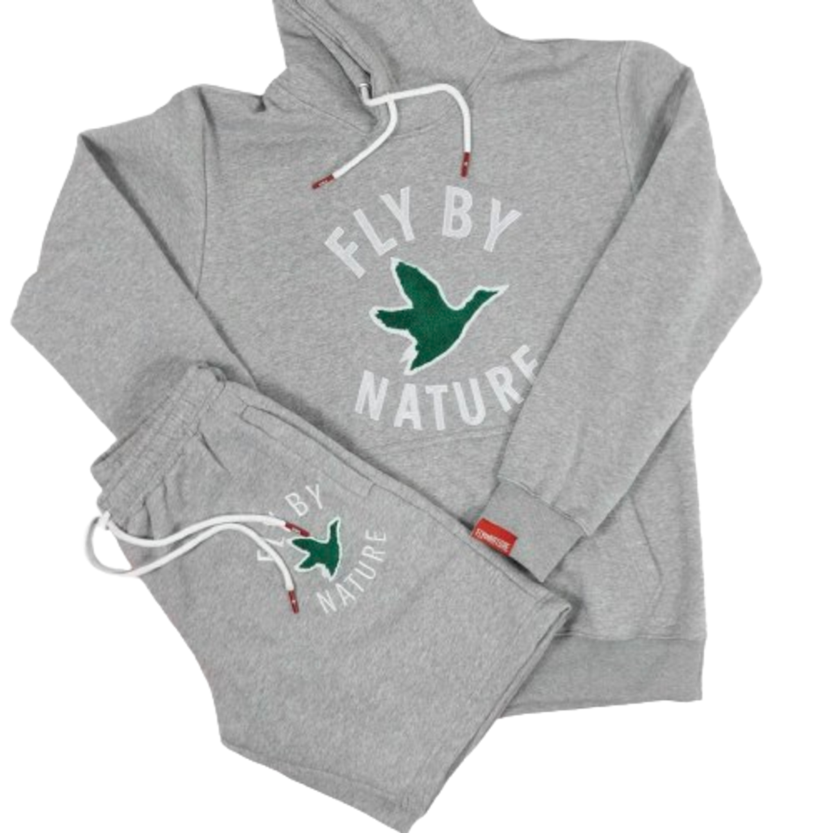 Fly By Nature Grey Definition Hoodie