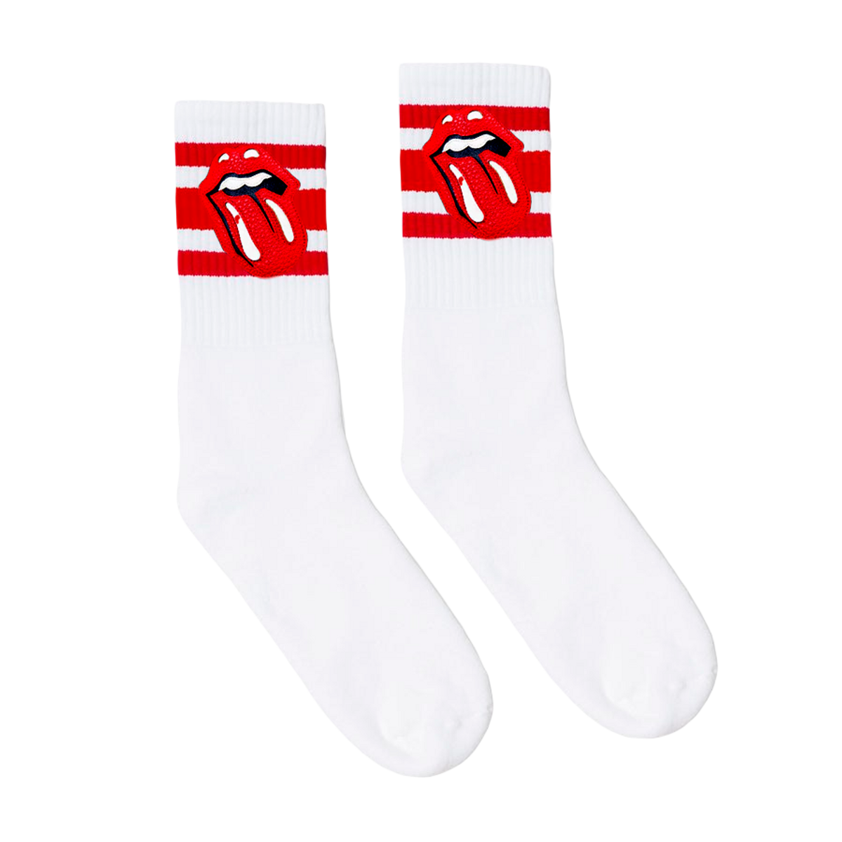 Chrome Hearts × Rolling Stones Merch Rolling Stones Socks In White